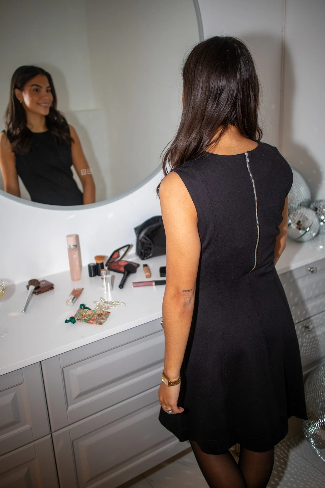 Violette Dress Black - Image 5