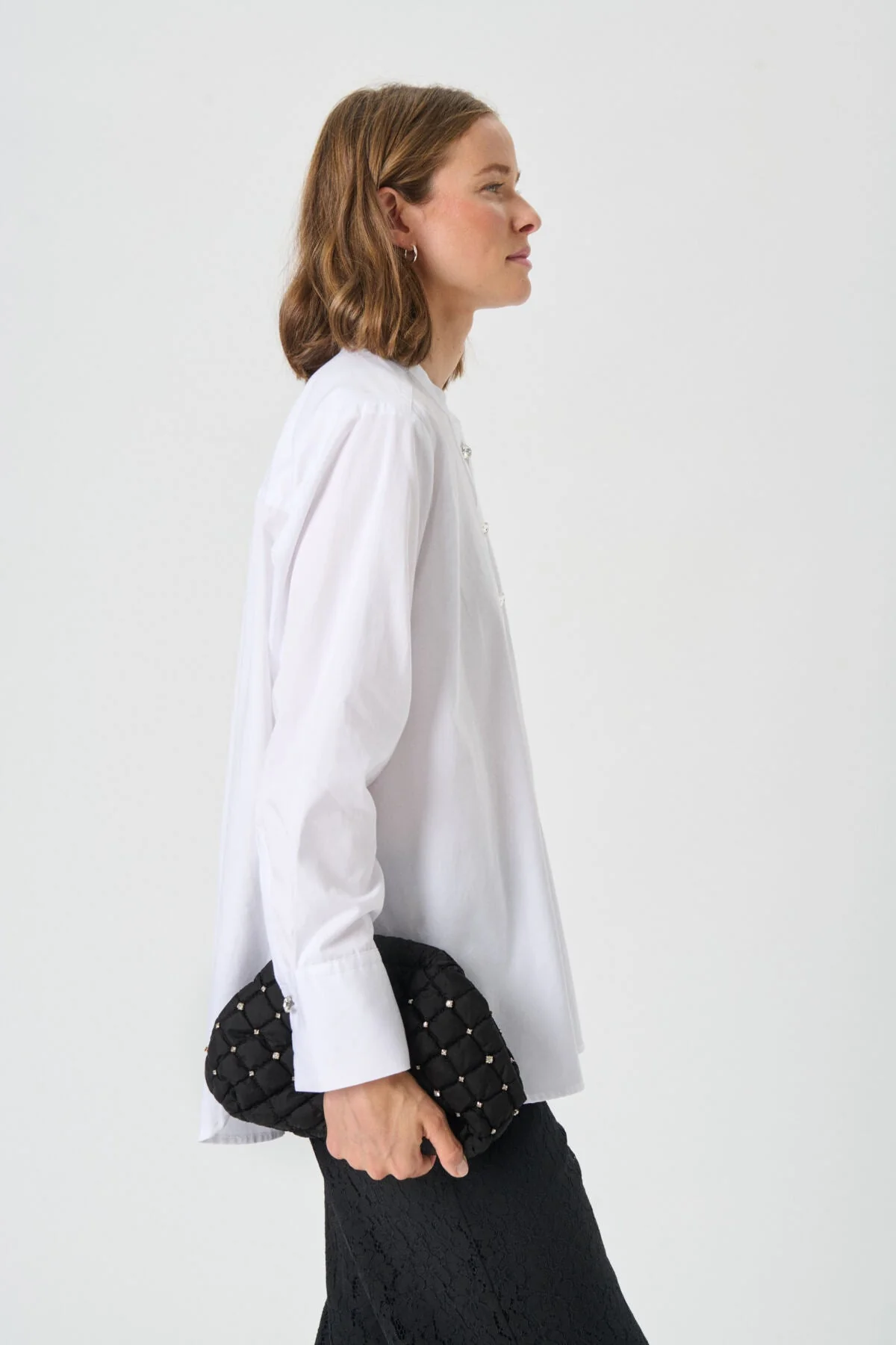 Dalini Bag Black And Simili Stones - Image 3