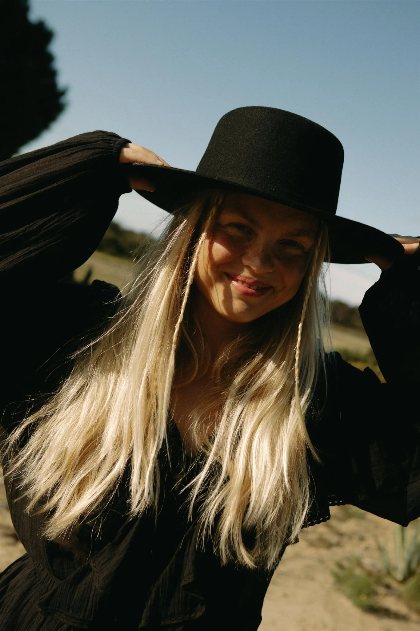 Frill Blouse Black - Image 11