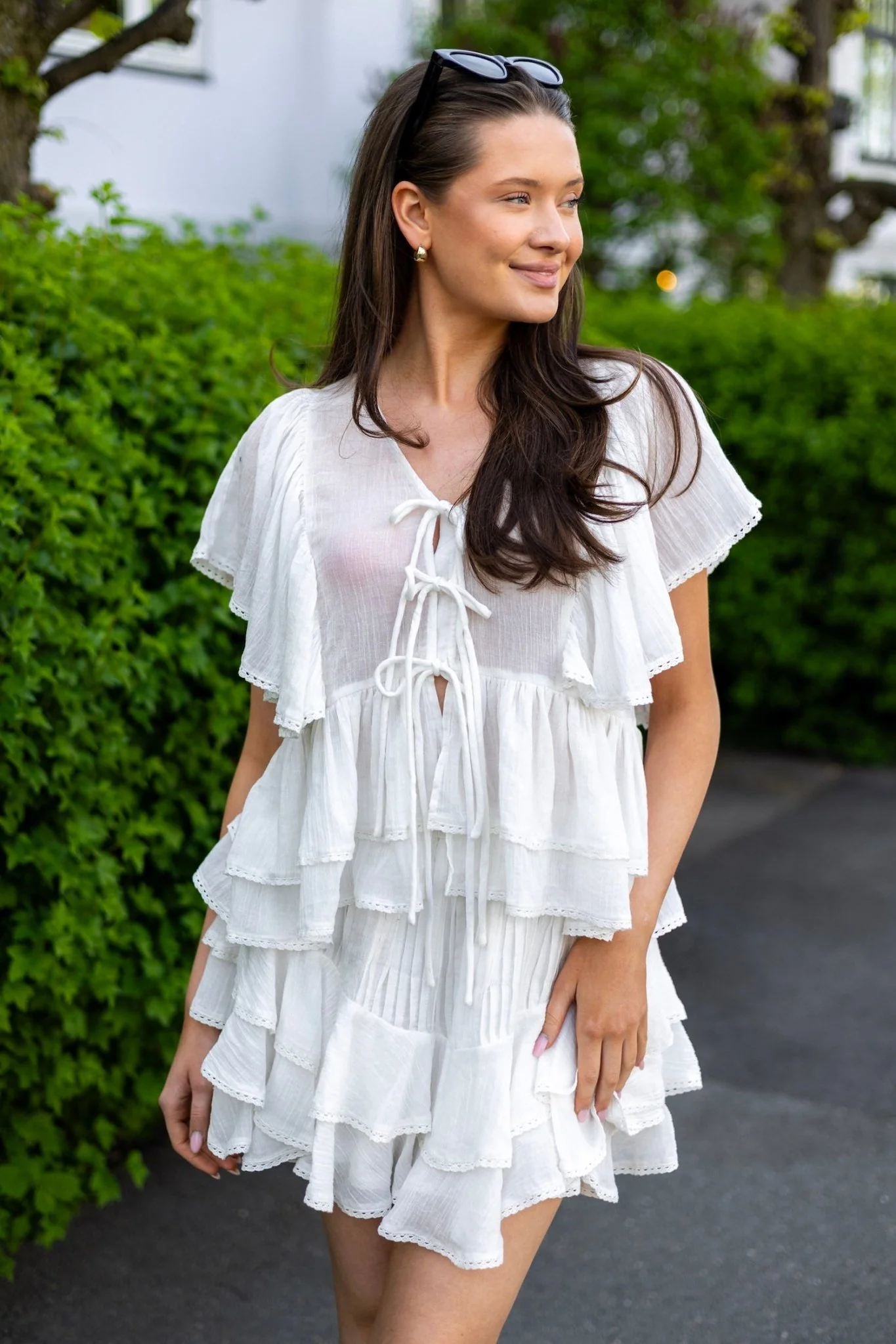 Frill Skirt Shorts Offwhite - Image 8