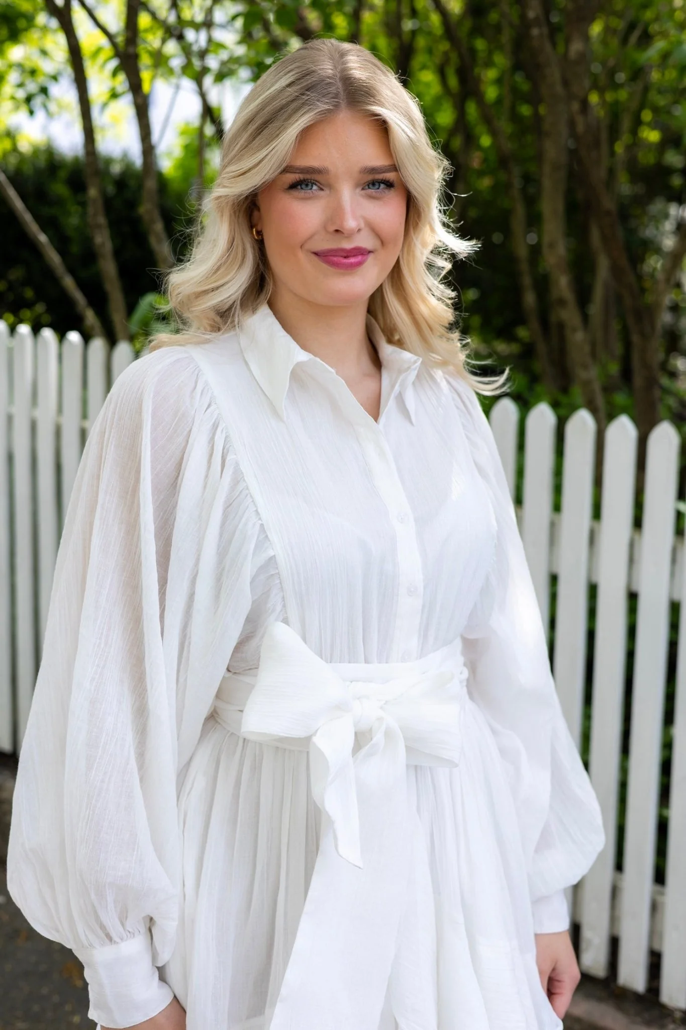 Frill Ranch Dress Offwhite - Image 5