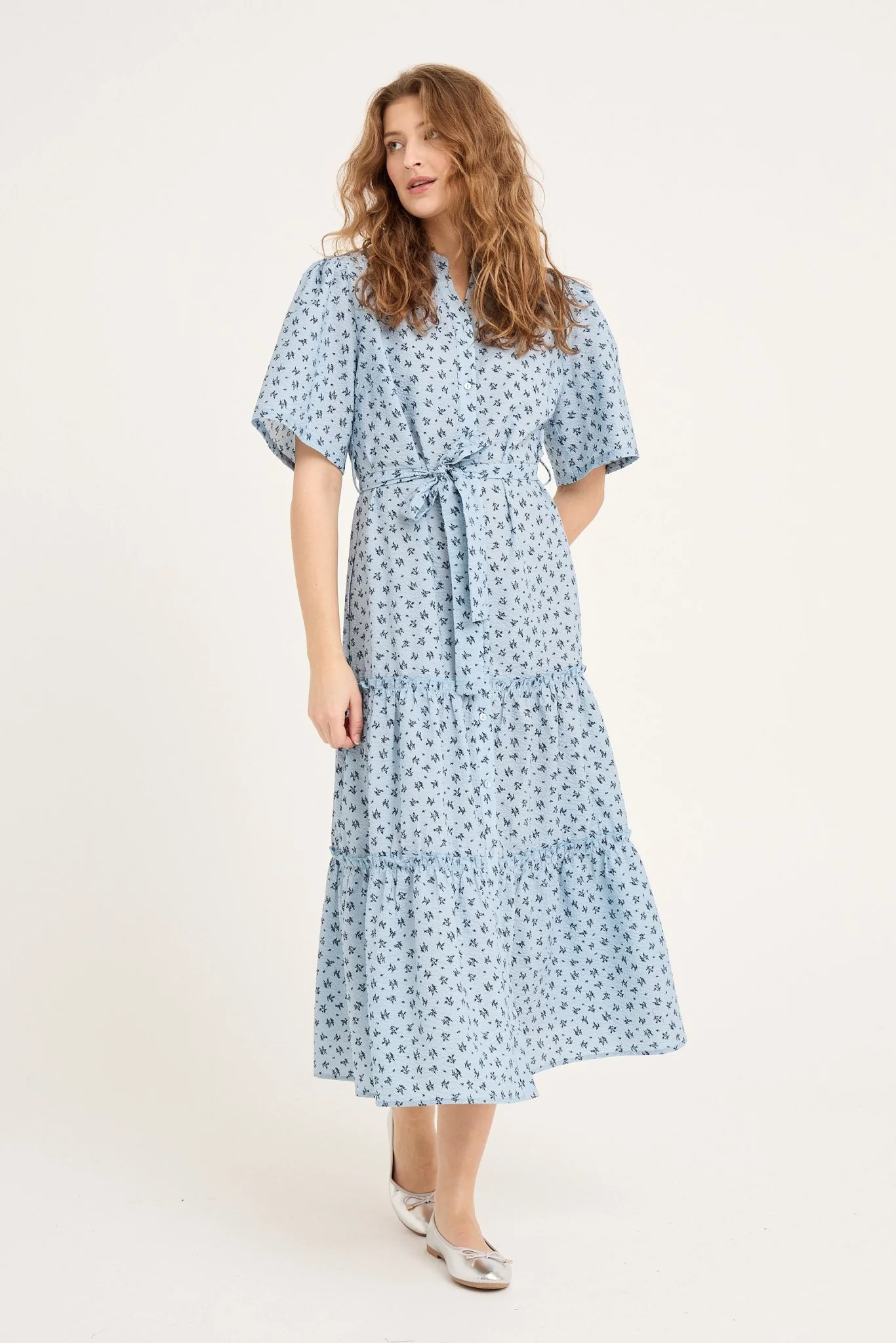 Kate New Long Dress Blue/Navy - Image 2