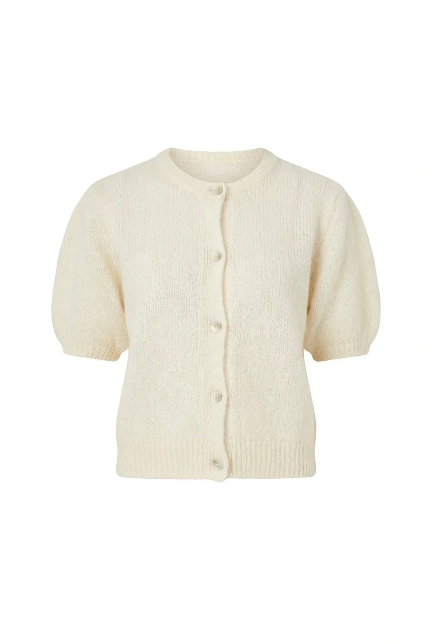Ida Ss Cardigan White - Image 2