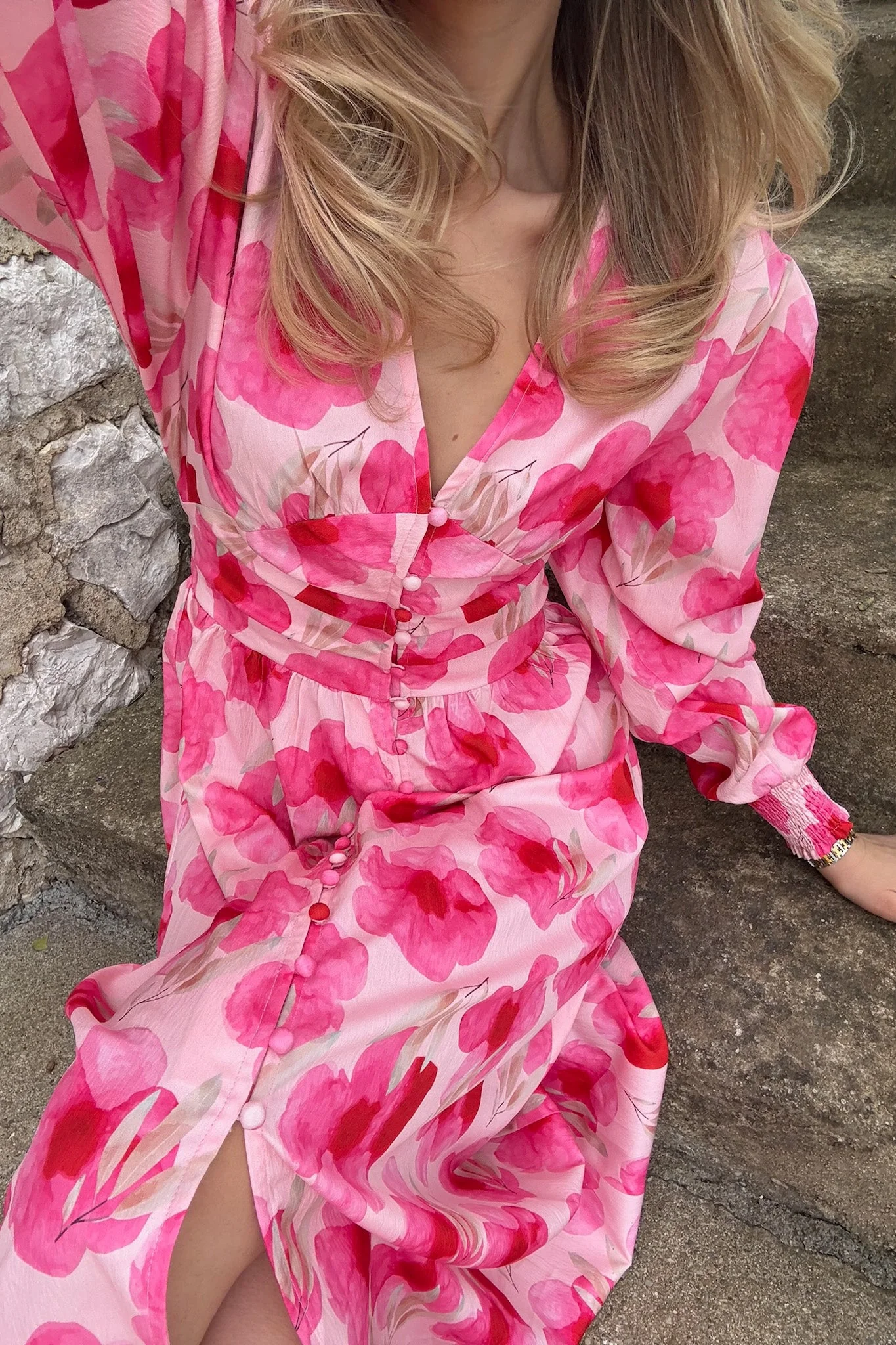 Adel Dress Pink Rose Blush - Image 3