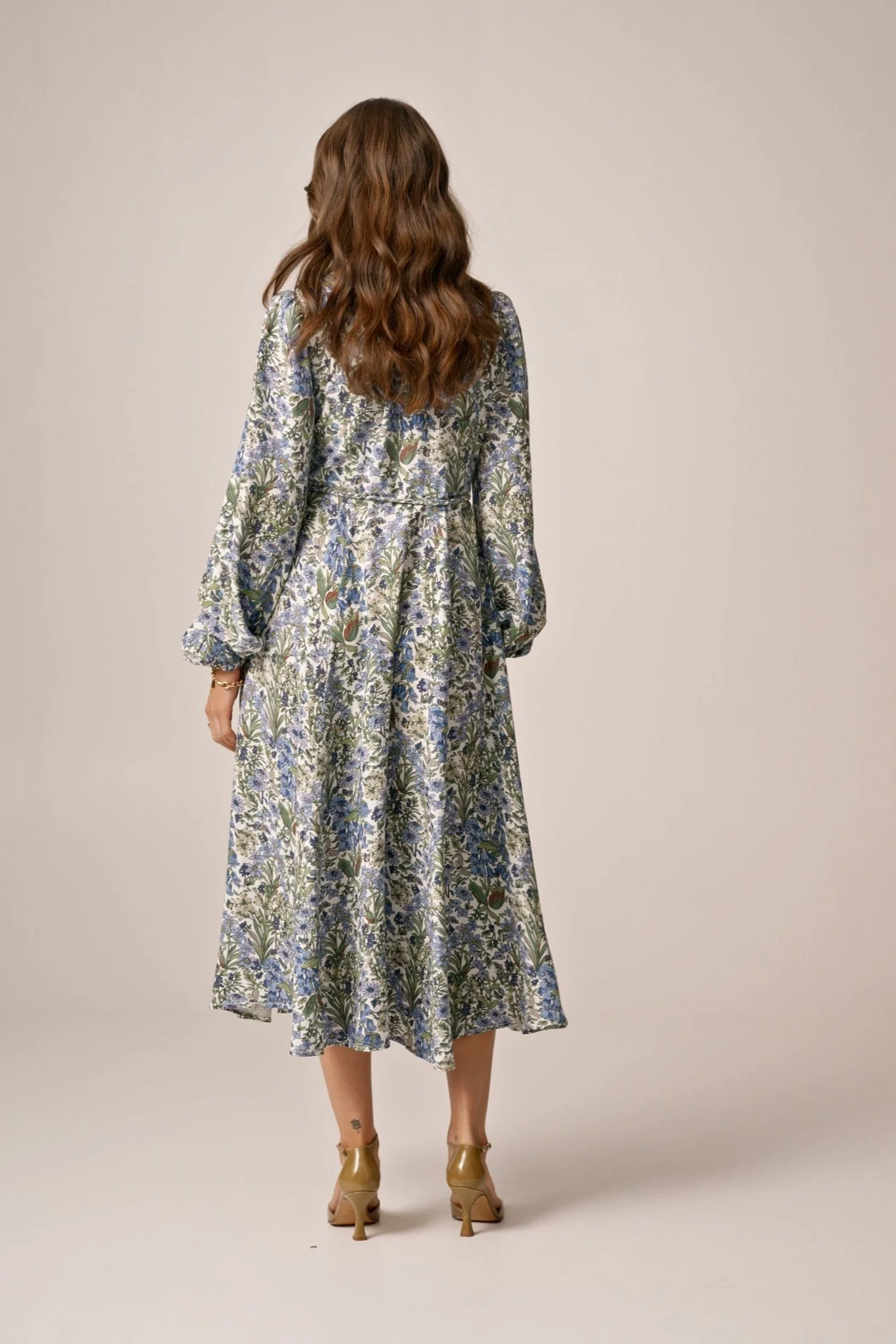 Linen Shirt Dress Flora - Image 11