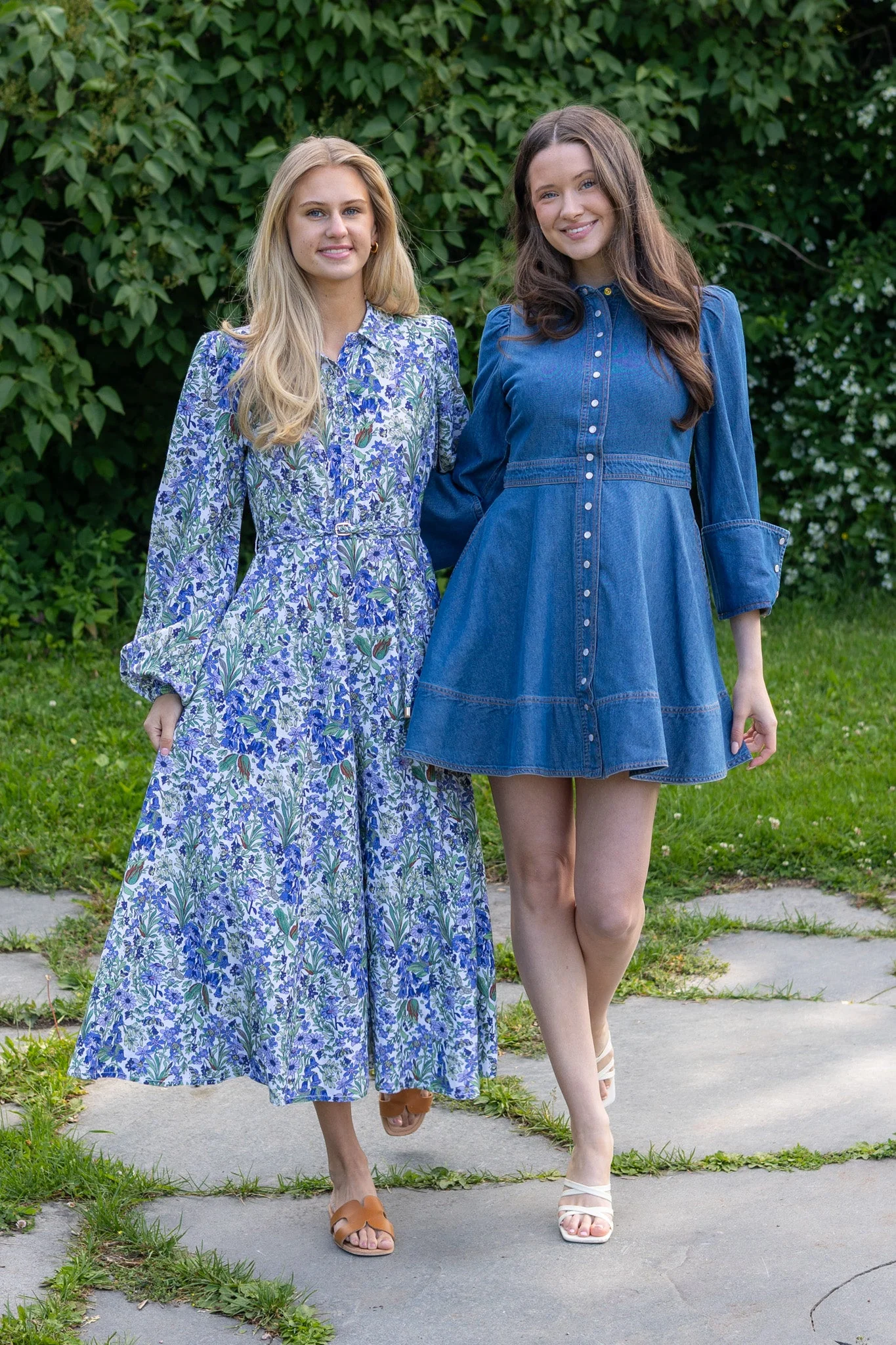 Linen Shirt Dress Flora - Image 3