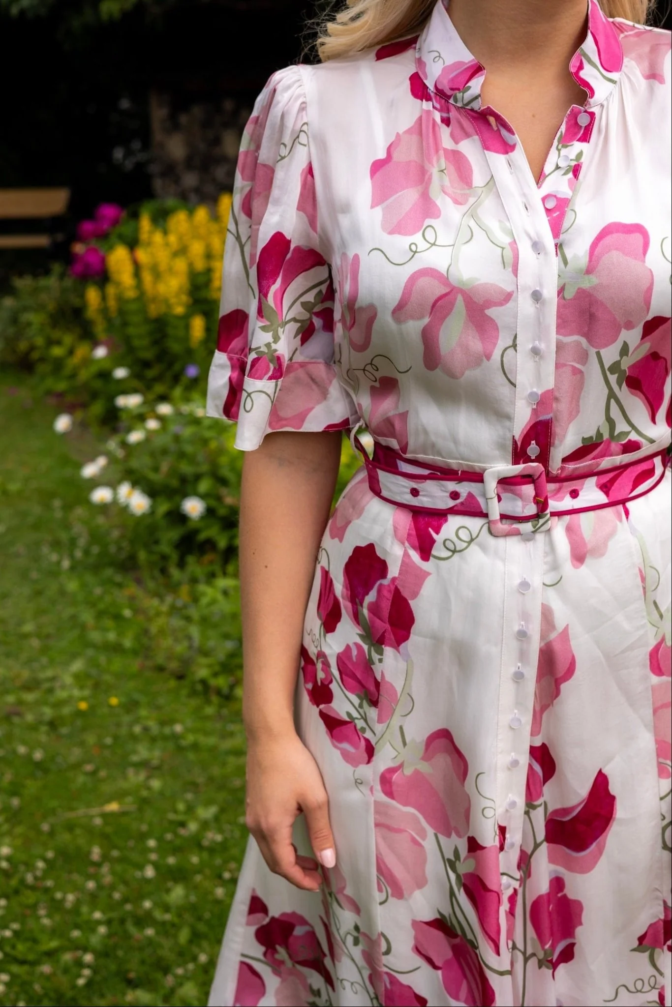 Organza Midi Dress Delicate - Image 6