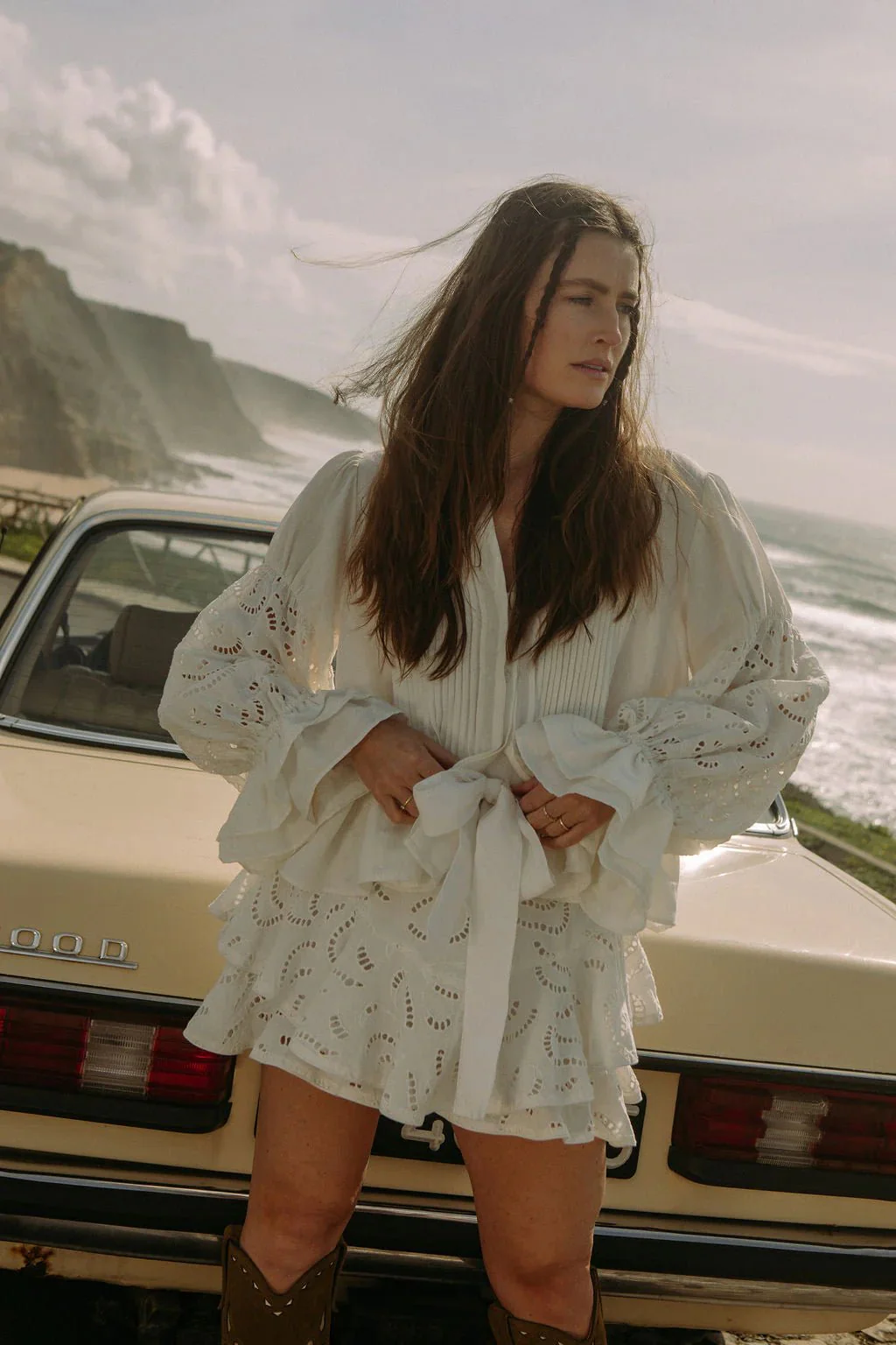 Coco Skirt Shorts Offwhite - Image 7