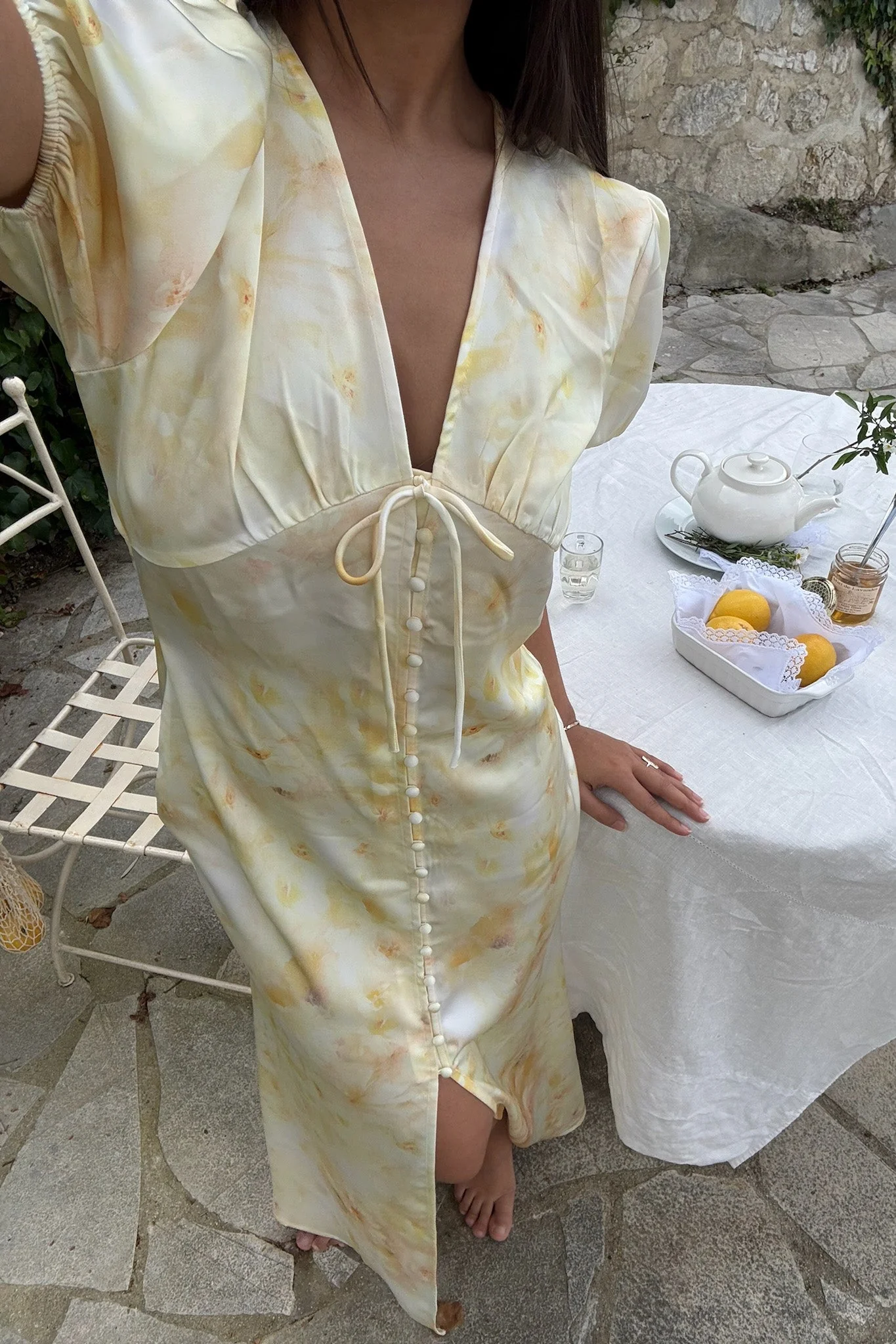 Agneta Long Dress Sunlight Blossom - Image 4