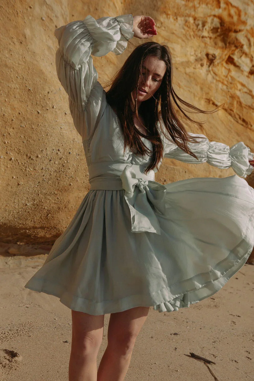 Wow Dress Short Soft Pistachio - Image 10