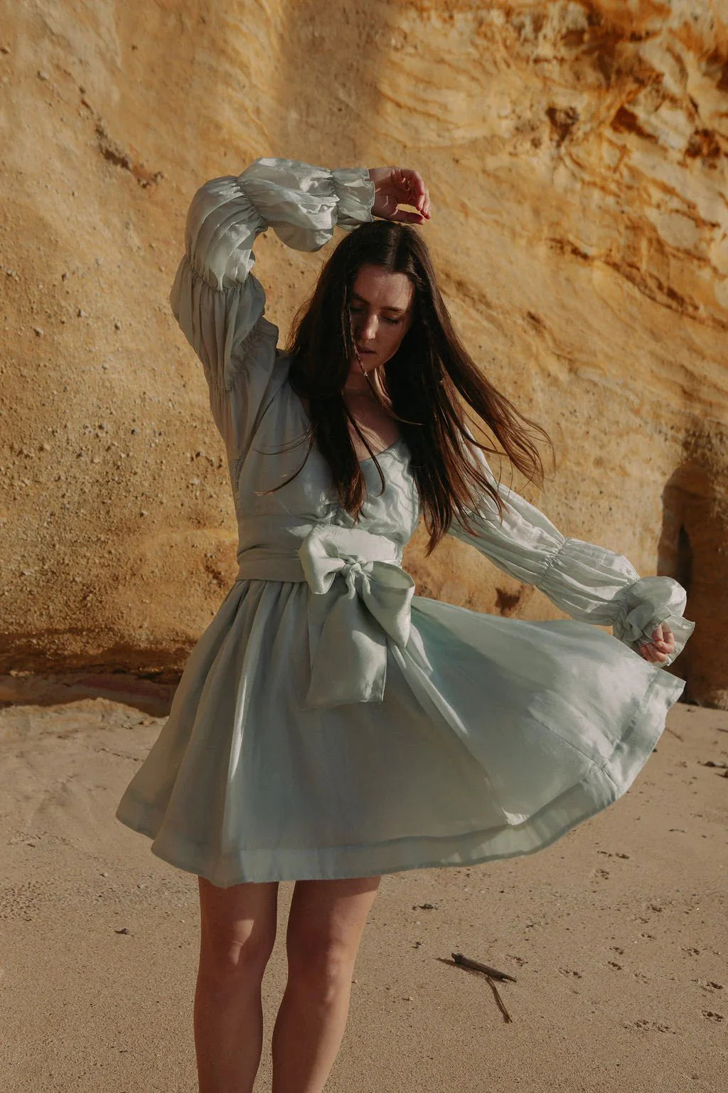Wow Dress Short Soft Pistachio - Image 5