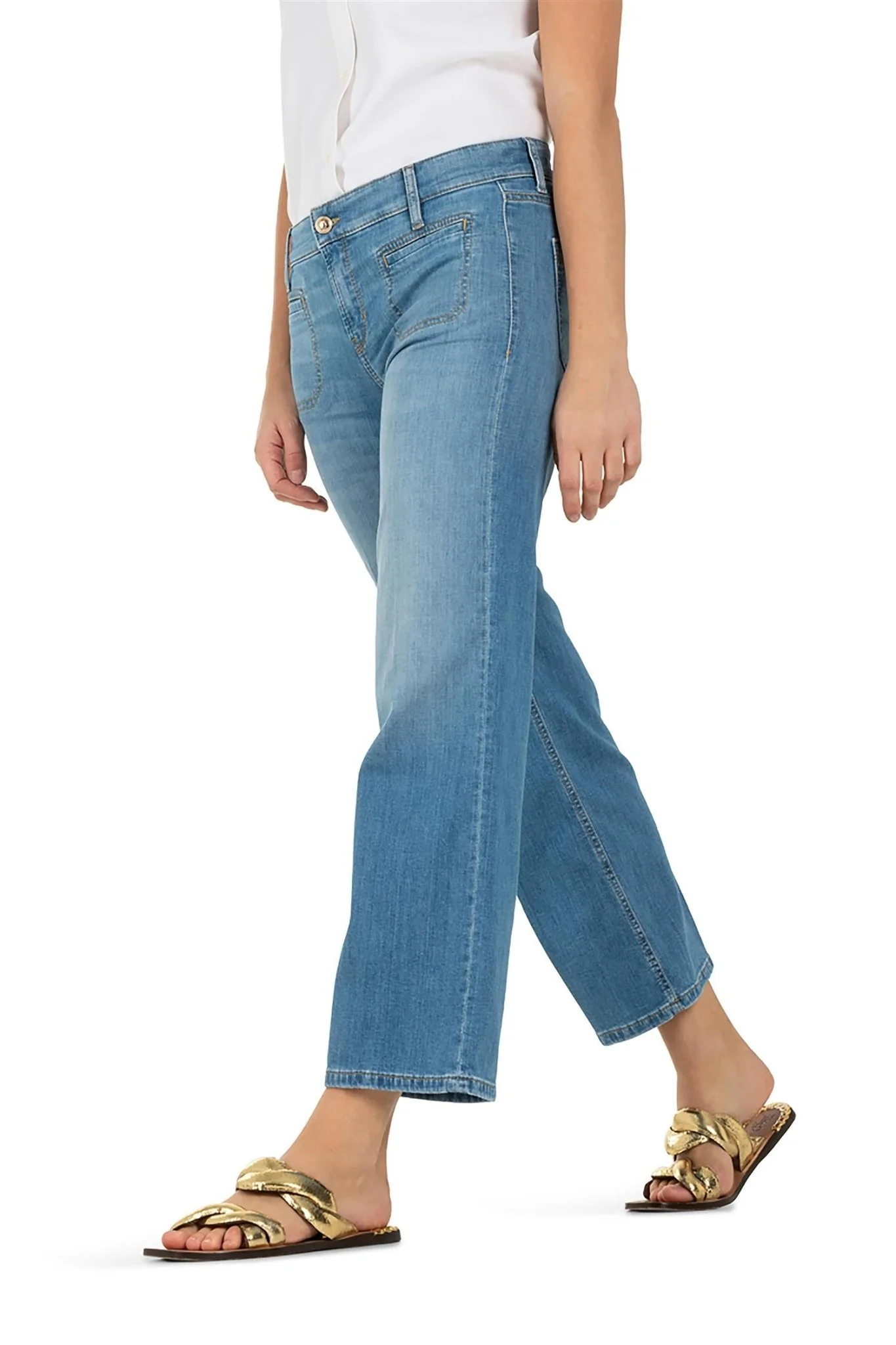 Tess Jeans Cropped Mid Splinted - Image 3
