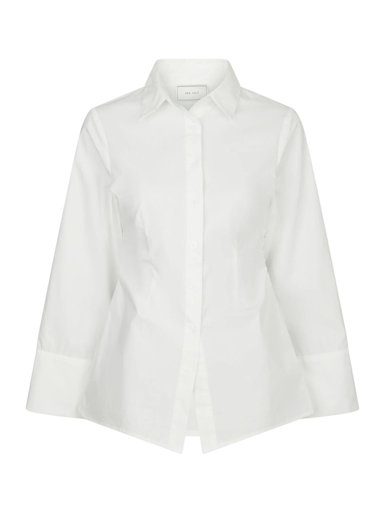 Caroli Poplin Shirt White - Image 2