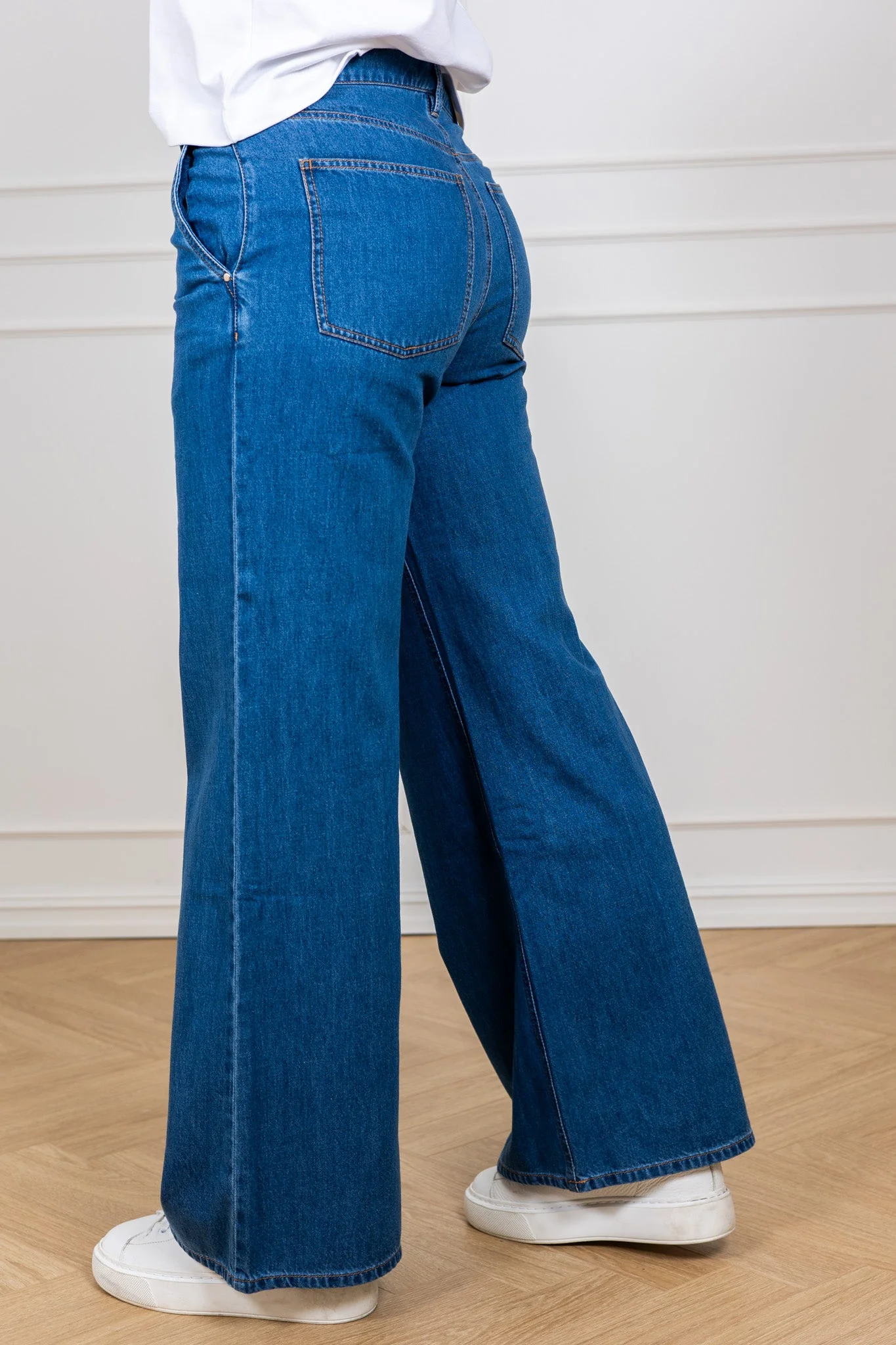 Safinas Pants Medium Blue Denim - Image 4
