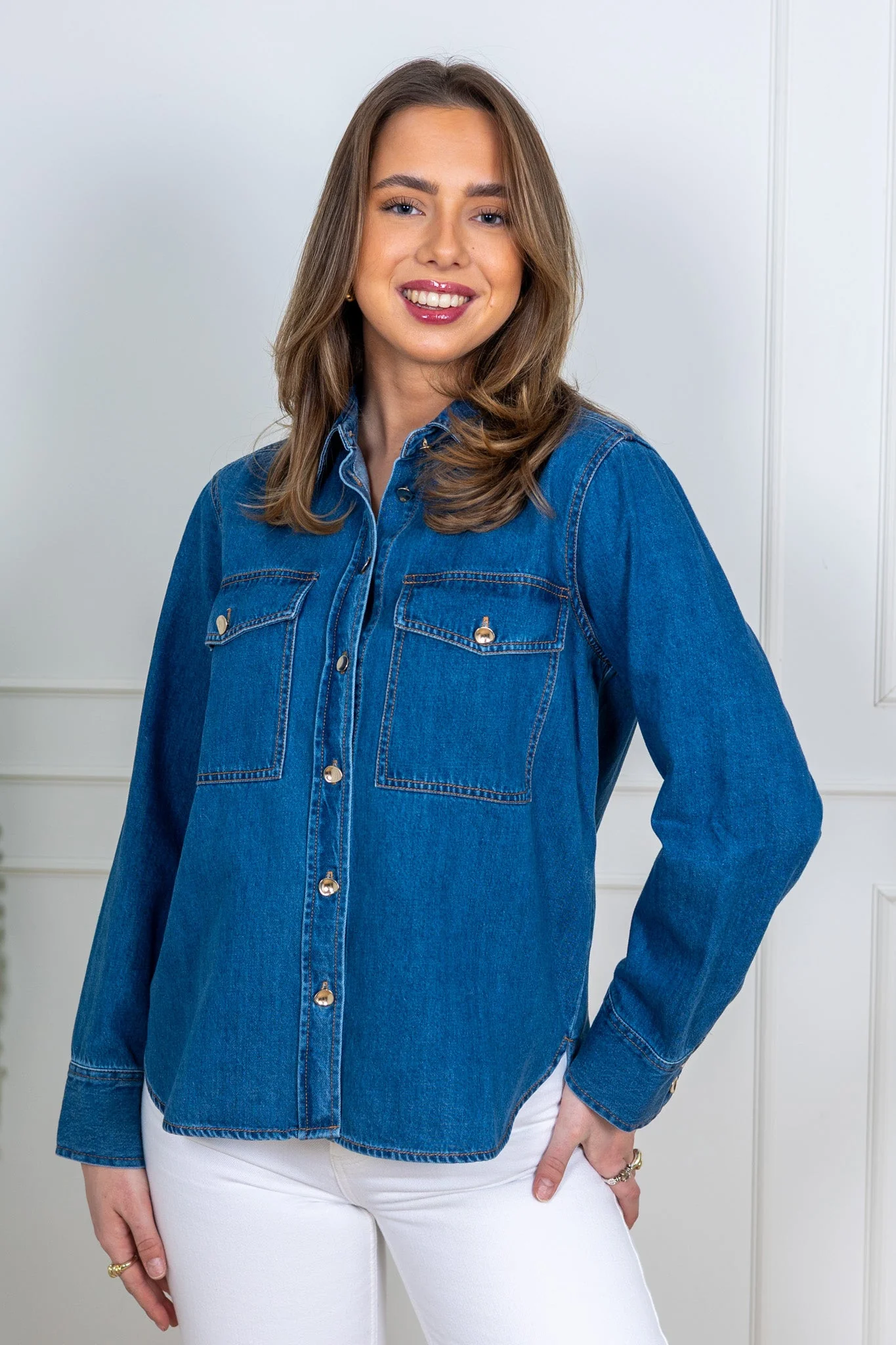 Payas Shirt Medium Blue Denim