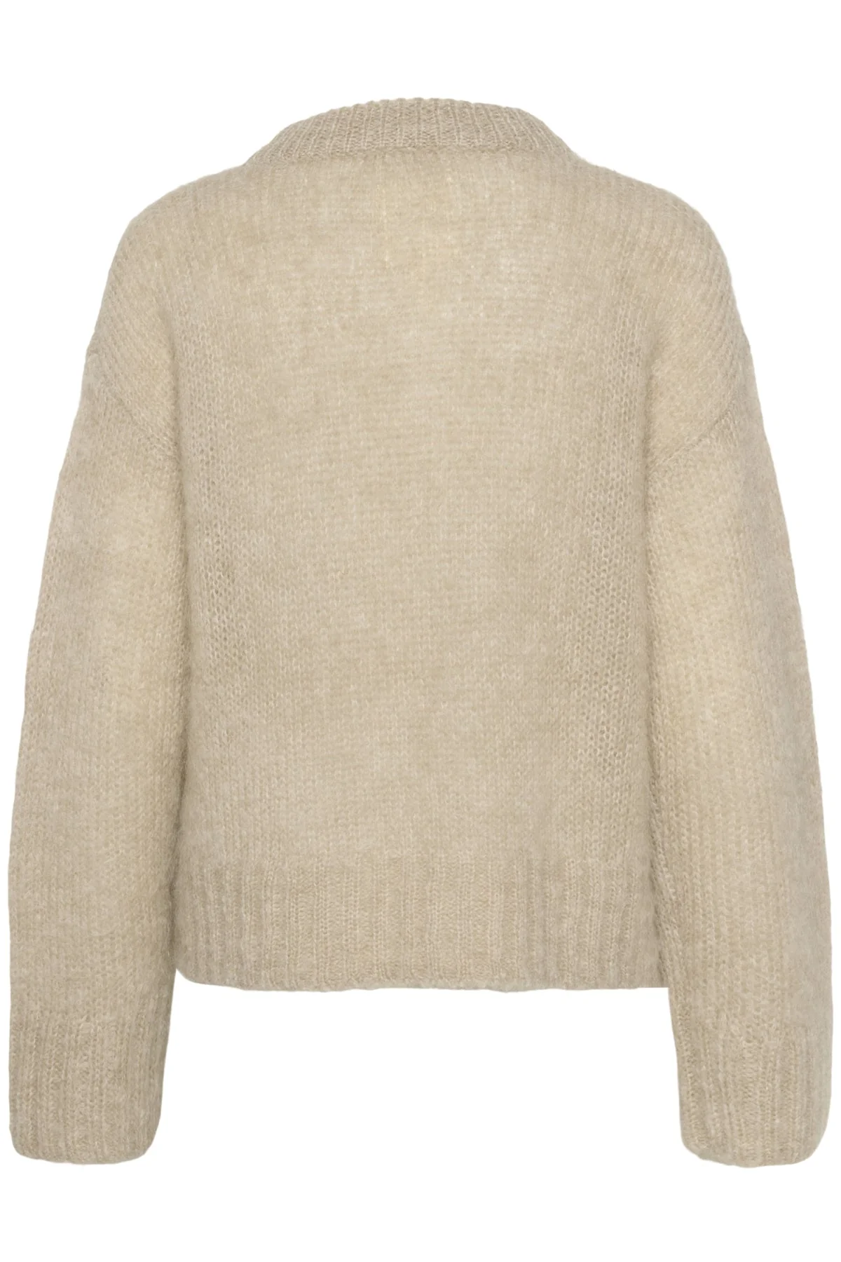 Sille Pullover Light Camel Melange - Image 8