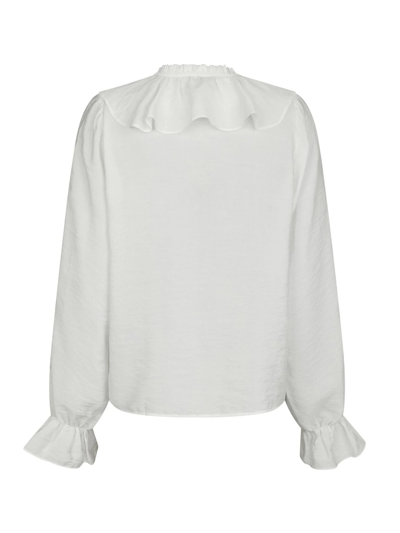 Aminea Ruffle Blouse White - Image 12