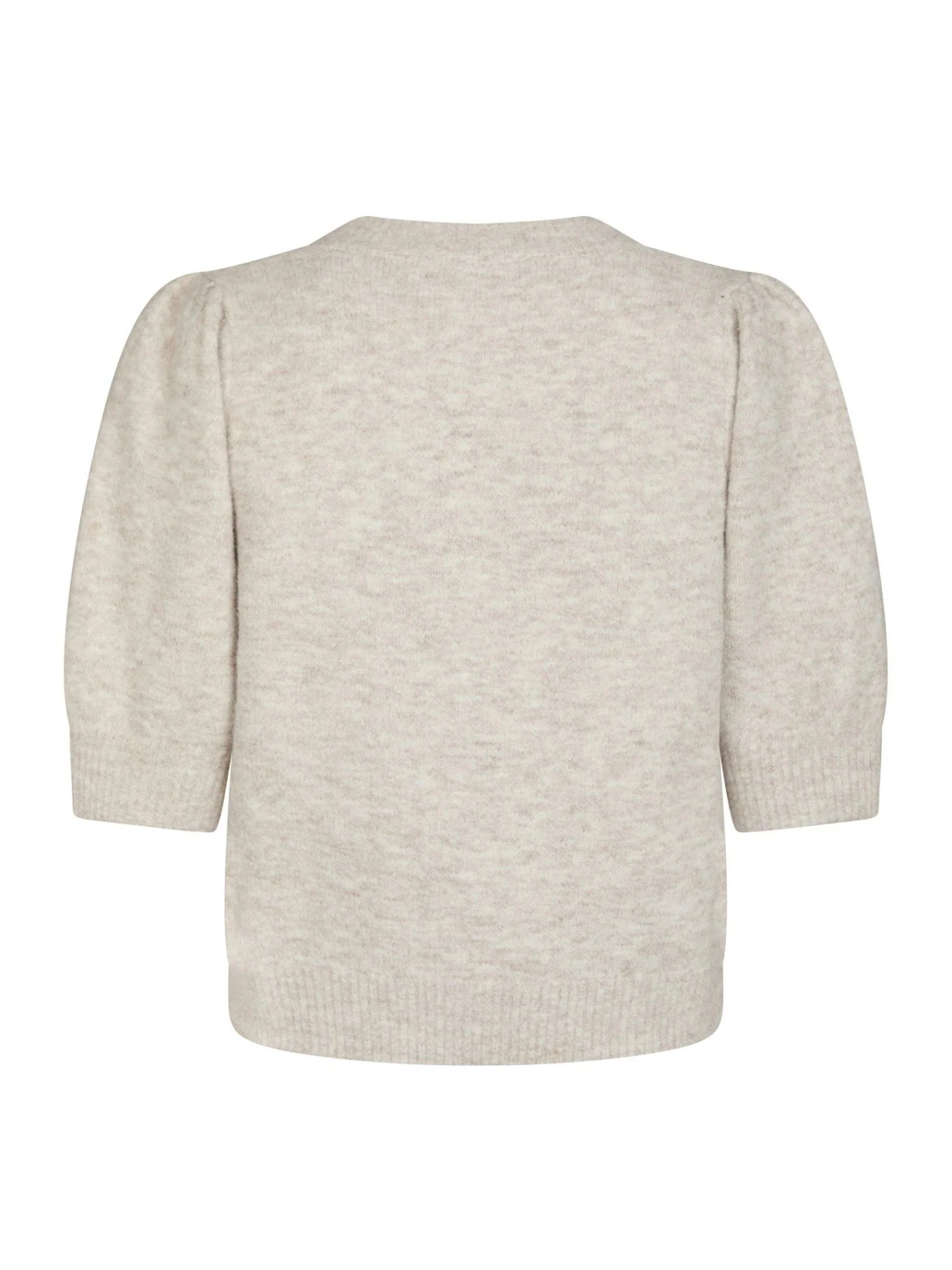 Trudy Knit Cardigan Beige Melange - Image 9