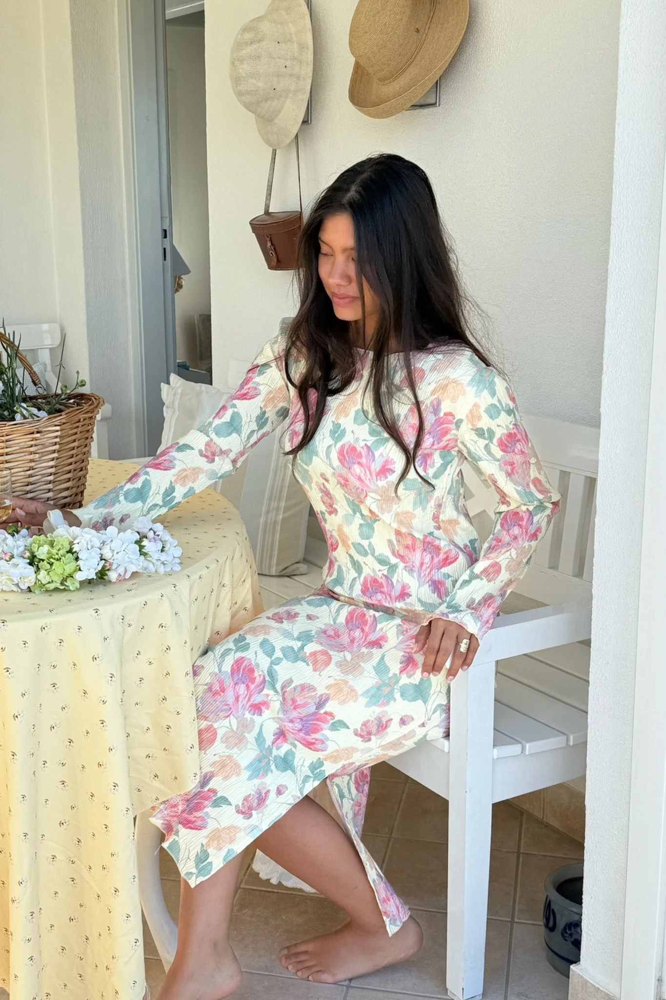 Oda Dress Pastel Garden - Image 2
