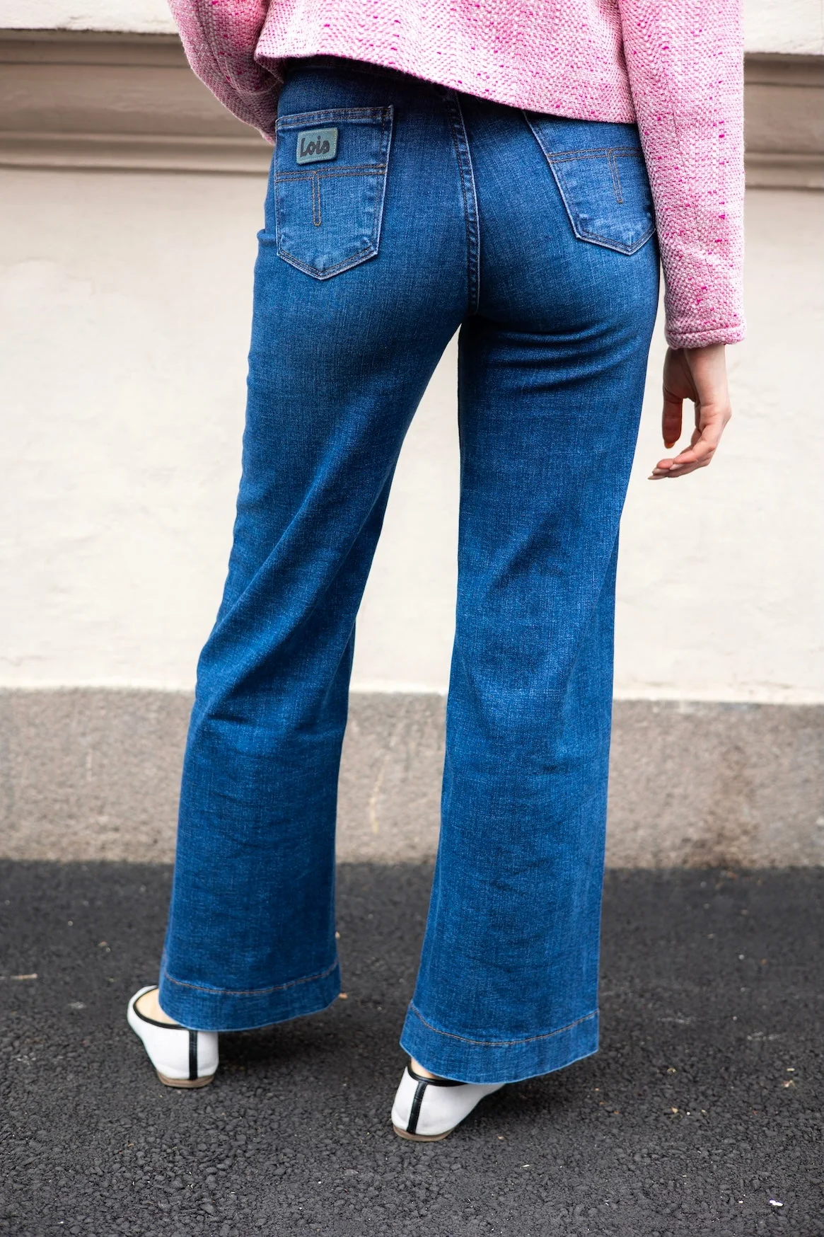 Rosa Jeans Brushed Dark Stone - Image 3