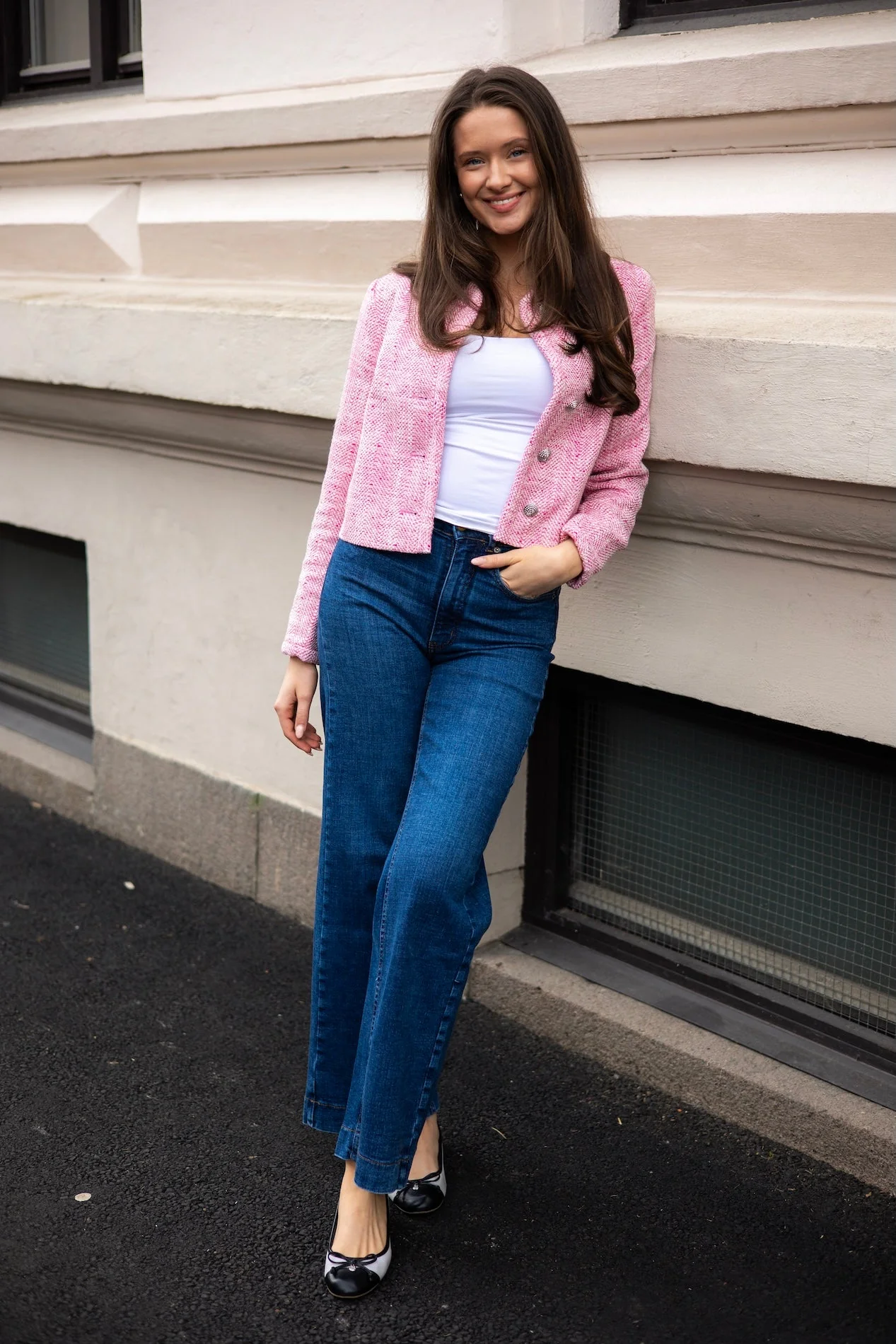 Rosa Jeans Brushed Dark Stone - Image 5