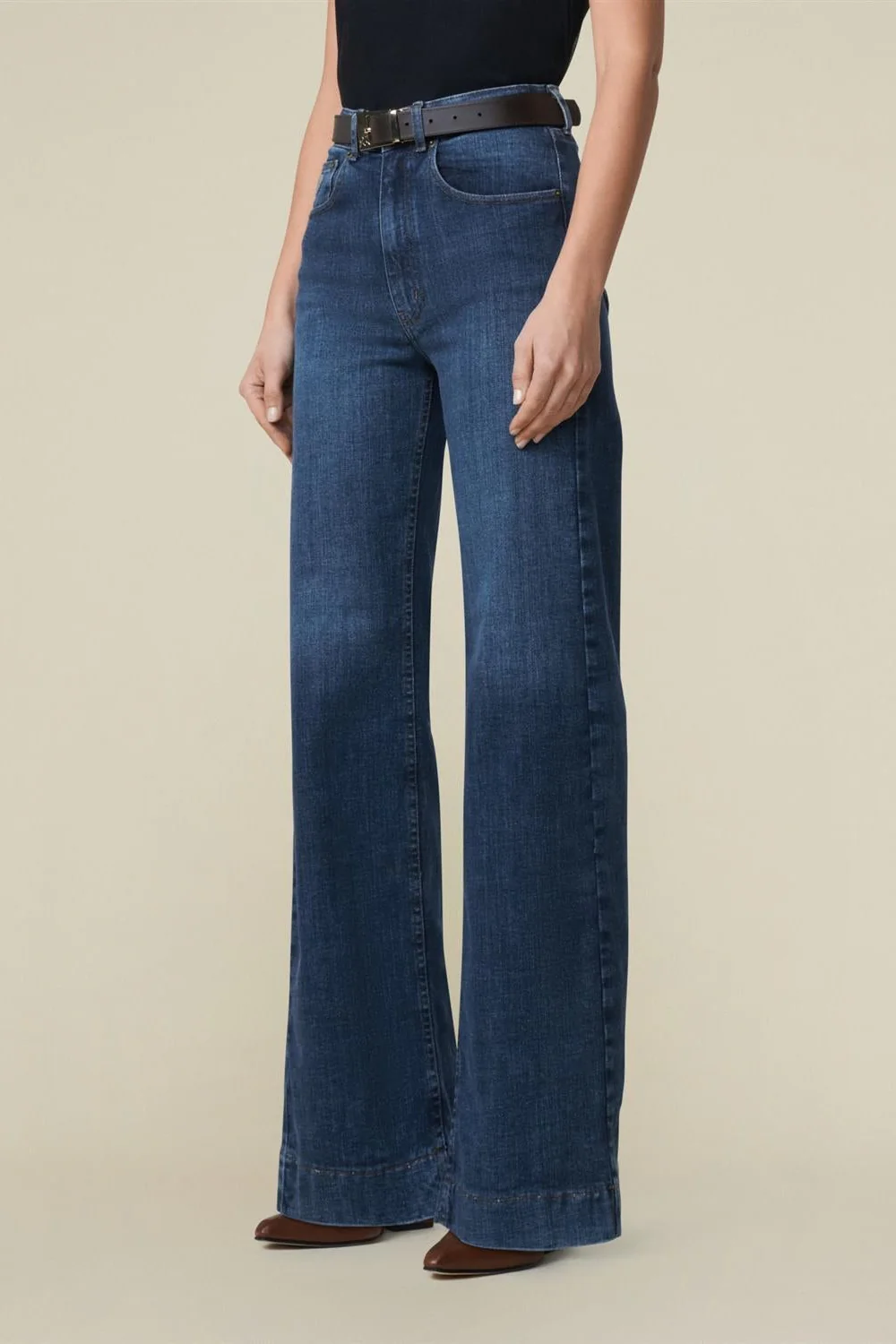 Rosa Jeans Brushed Dark Stone - Image 6