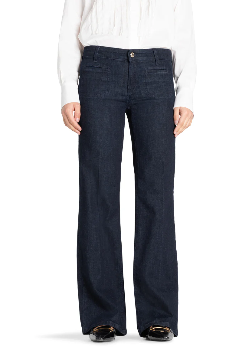 Tess Jeans Wide Leg Modern Rinsed - Image 2