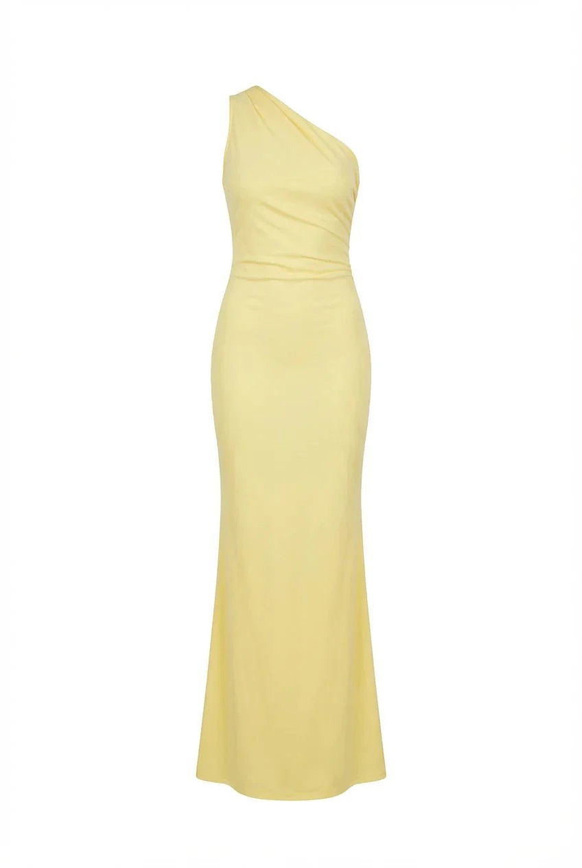 Andrea Maxi Dress Yellow - Image 2