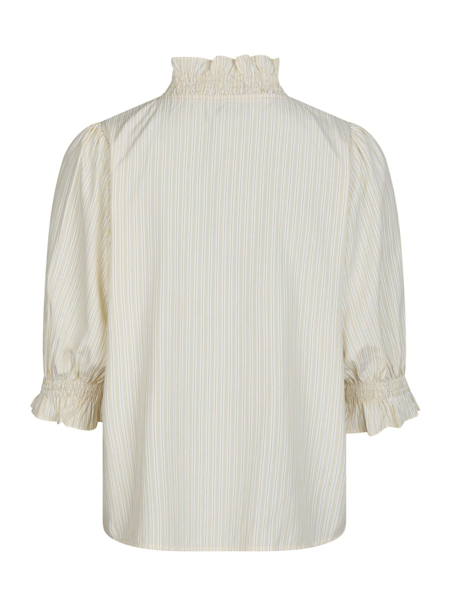 Briony Striped Shirt Light Yellow - Image 8