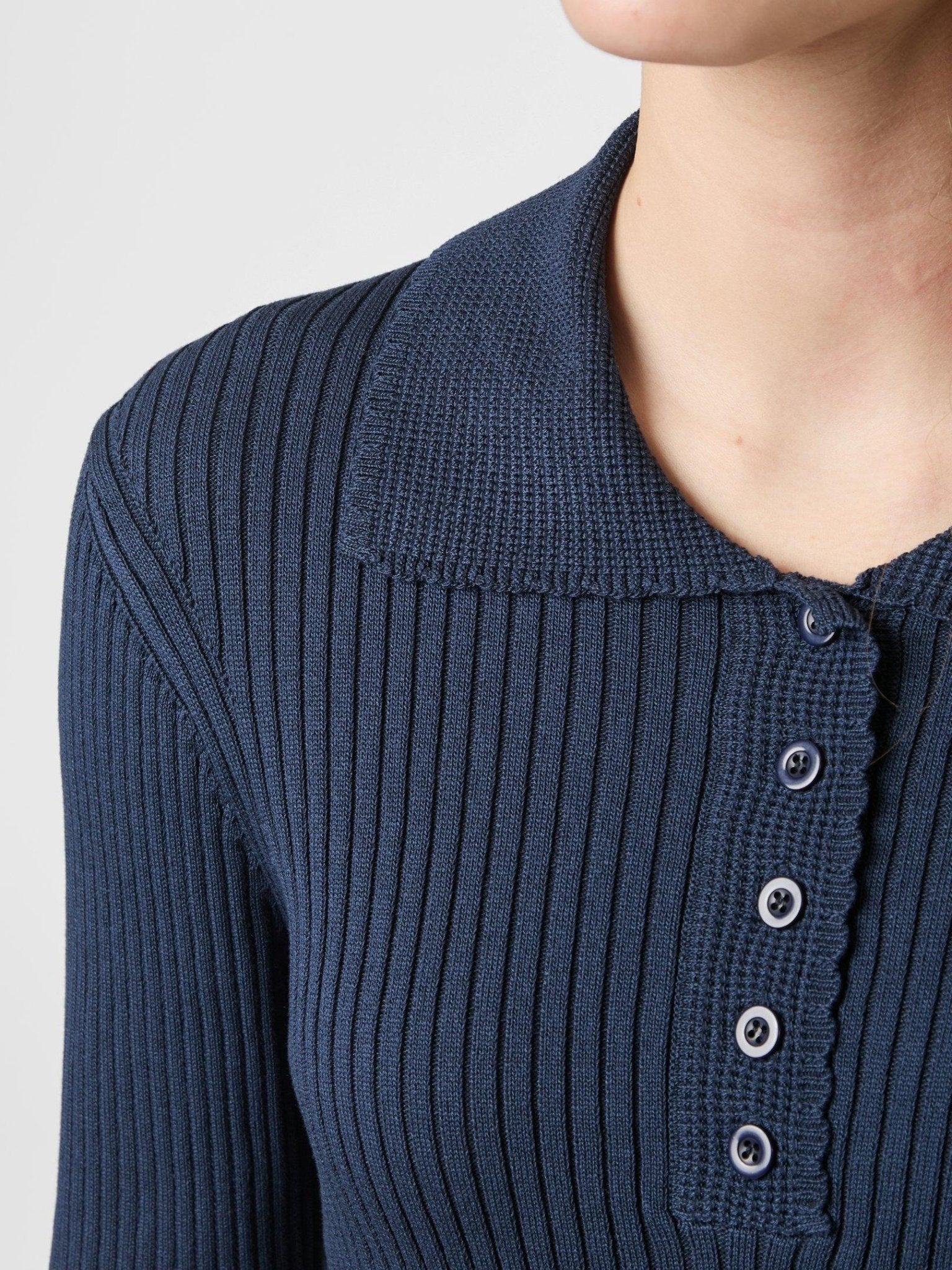 Balidira Knit Polo Navy - Image 10