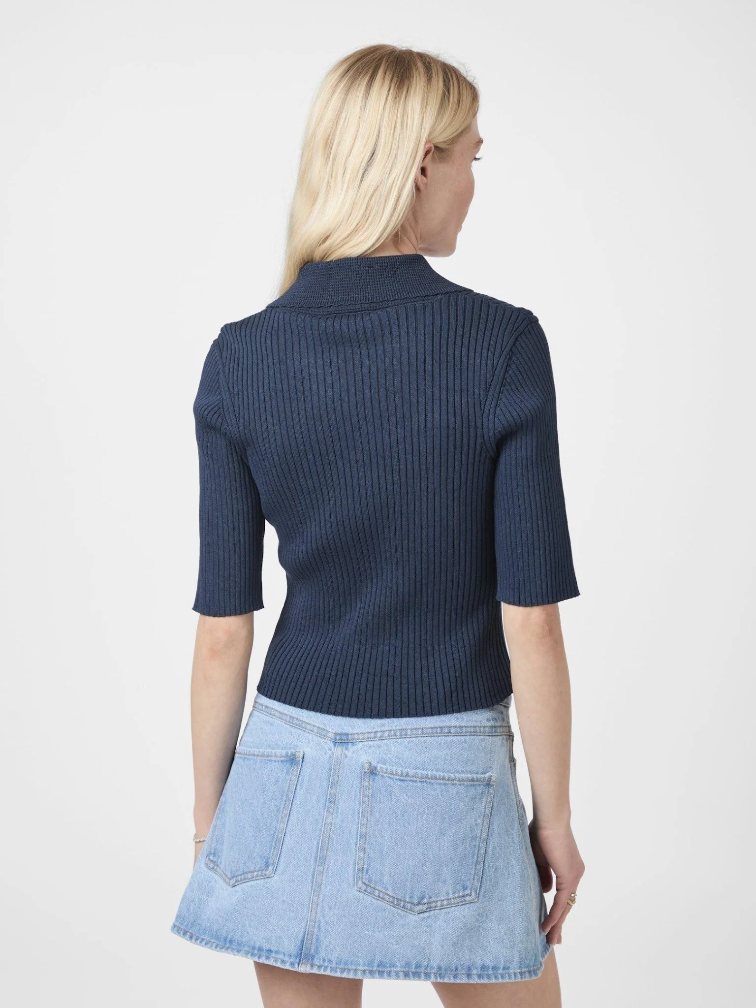 Balidira Knit Polo Navy - Image 11