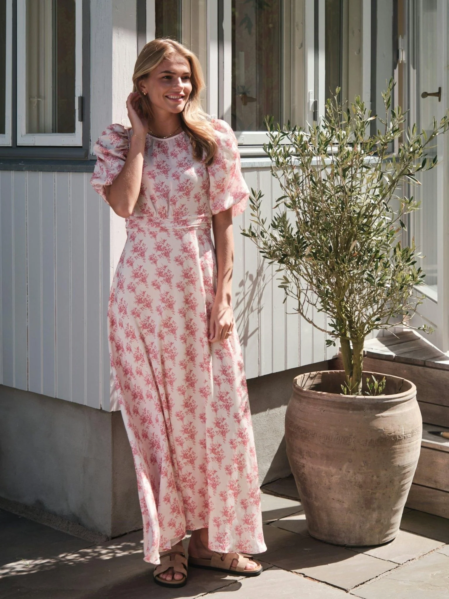 Kikka Wild Rose Dress Pink