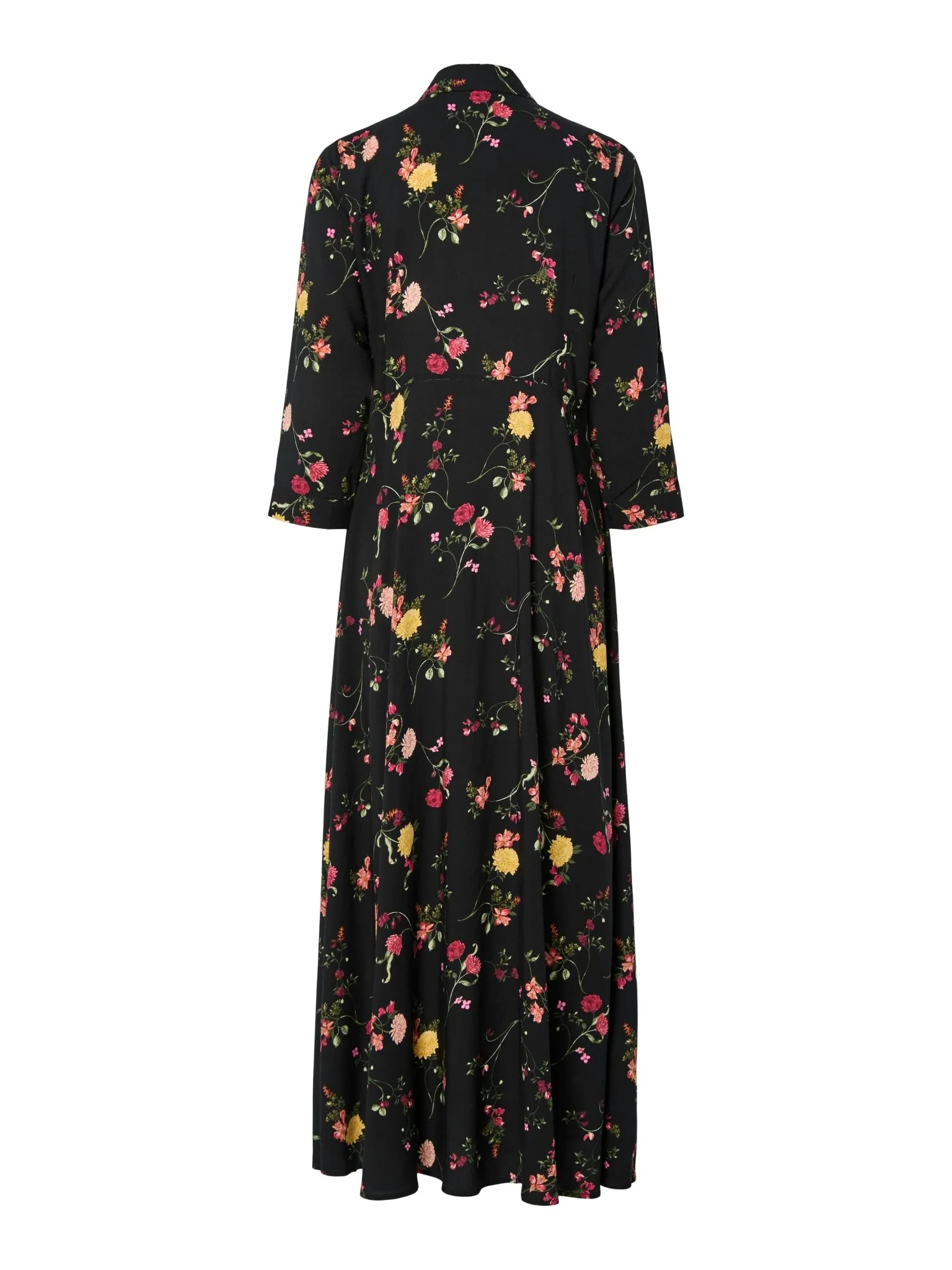 Savanna Long Shirt Dress Black Botari - Image 6