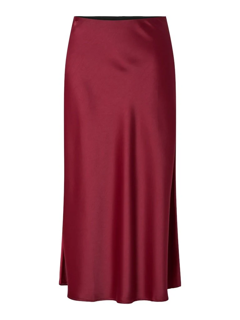 Pella Hw Midi Skirt Tibetan Red - Image 2