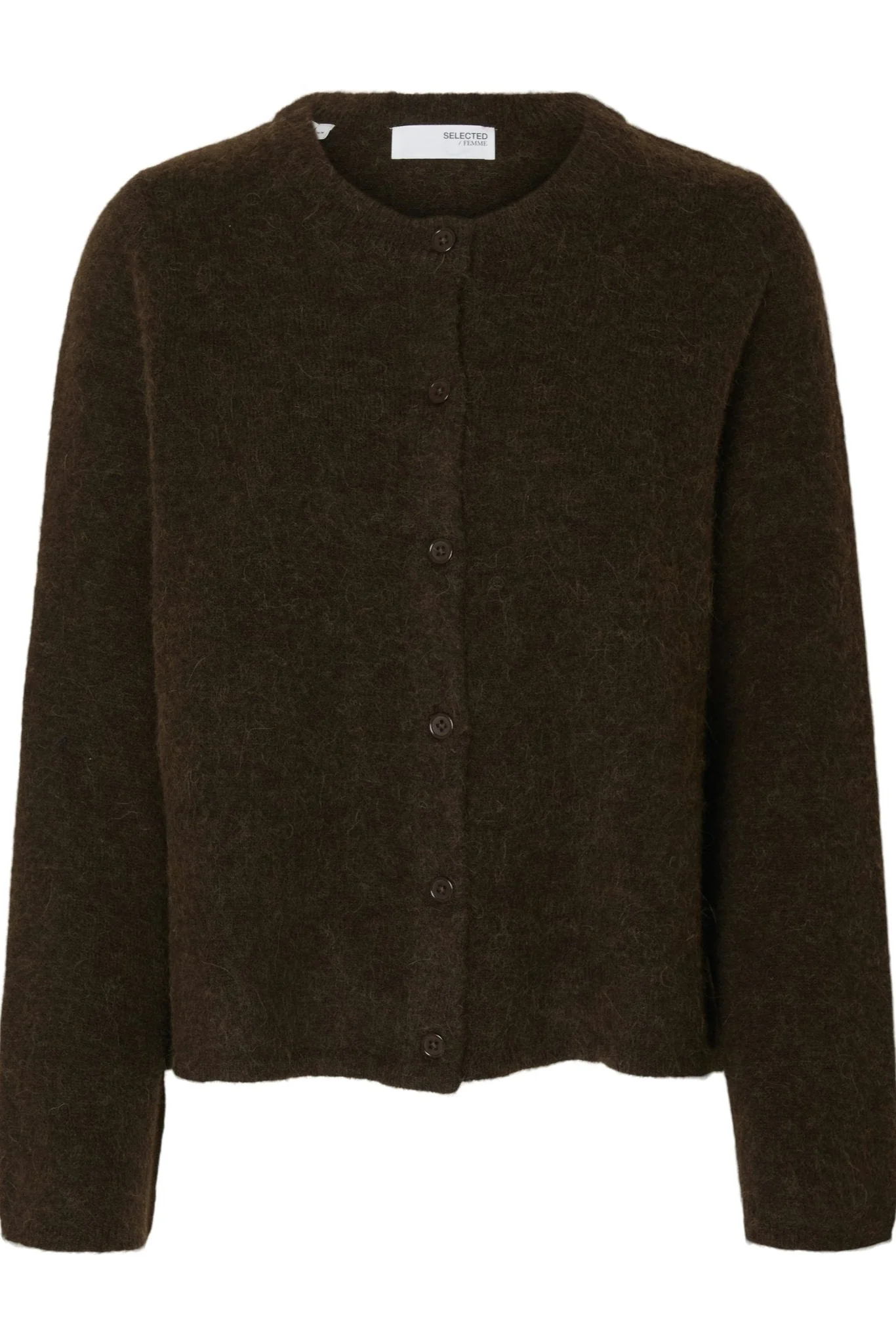 Lulu New Ls Knit Cardigan Delicioso Melange - Image 2