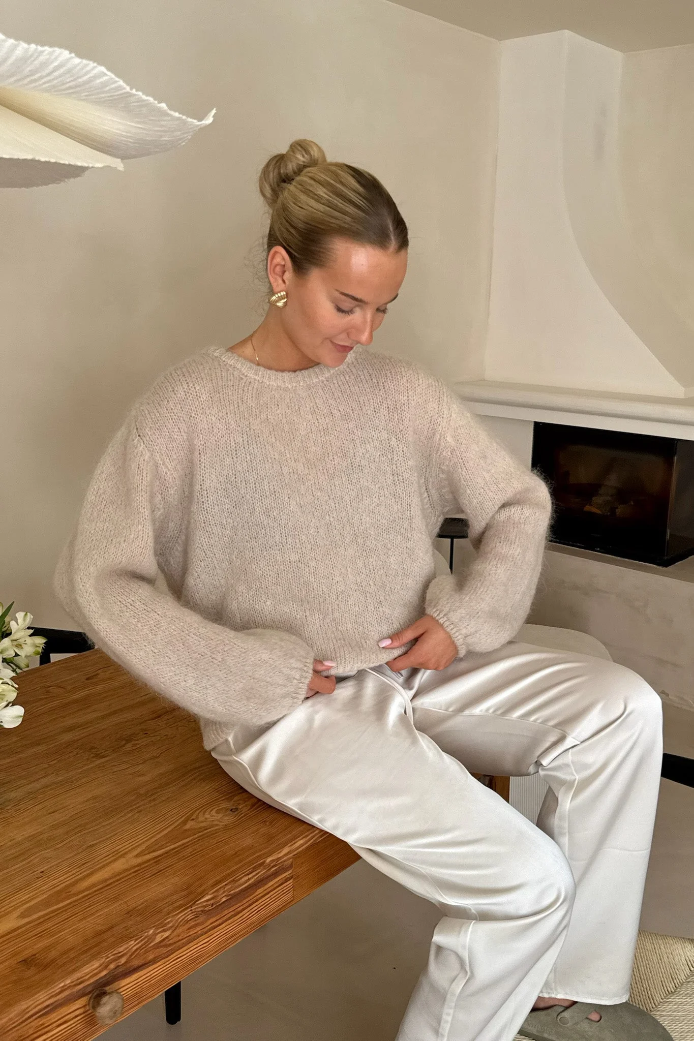 Ida Pullover Beige - Image 3