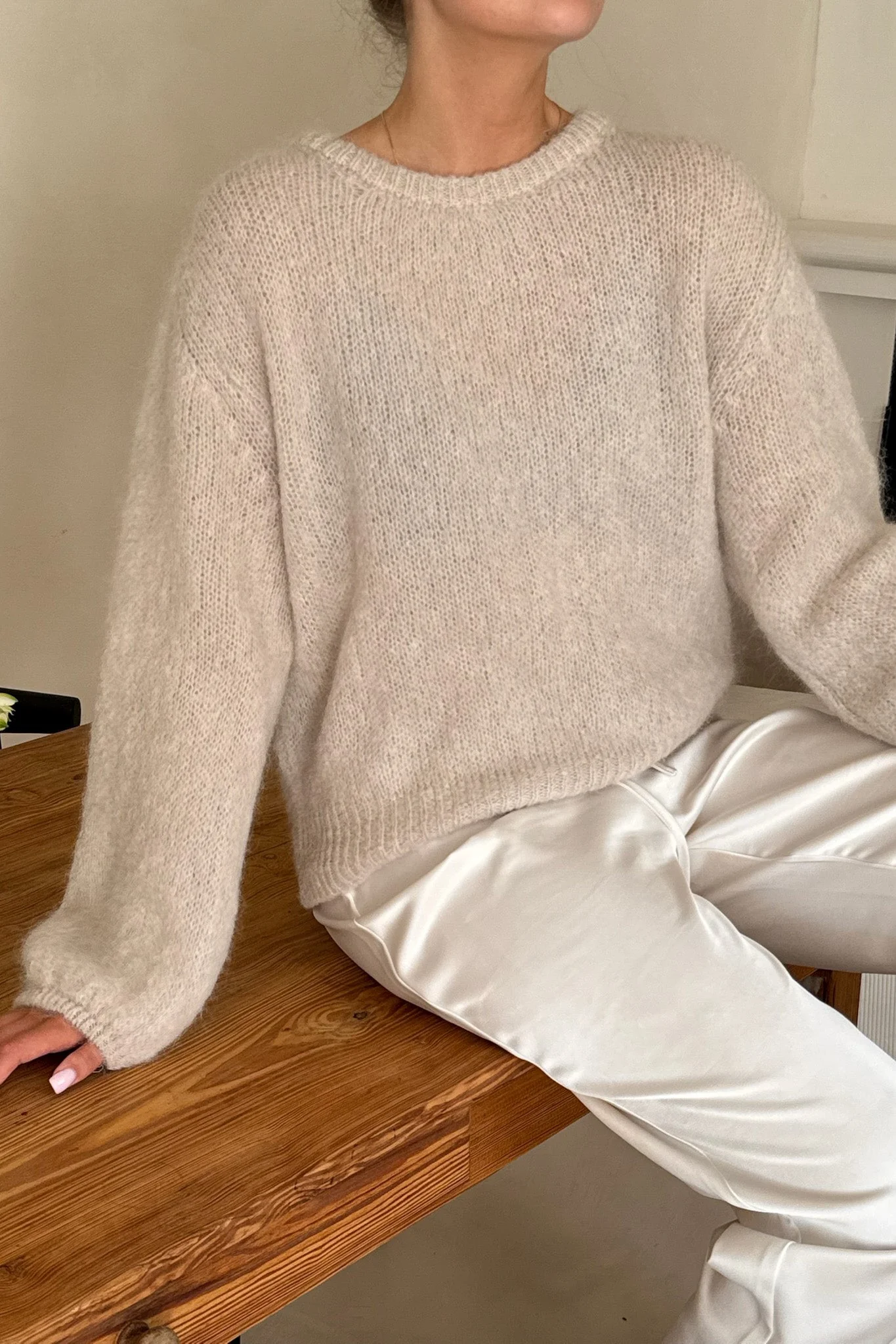 Ida Pullover Beige - Image 4