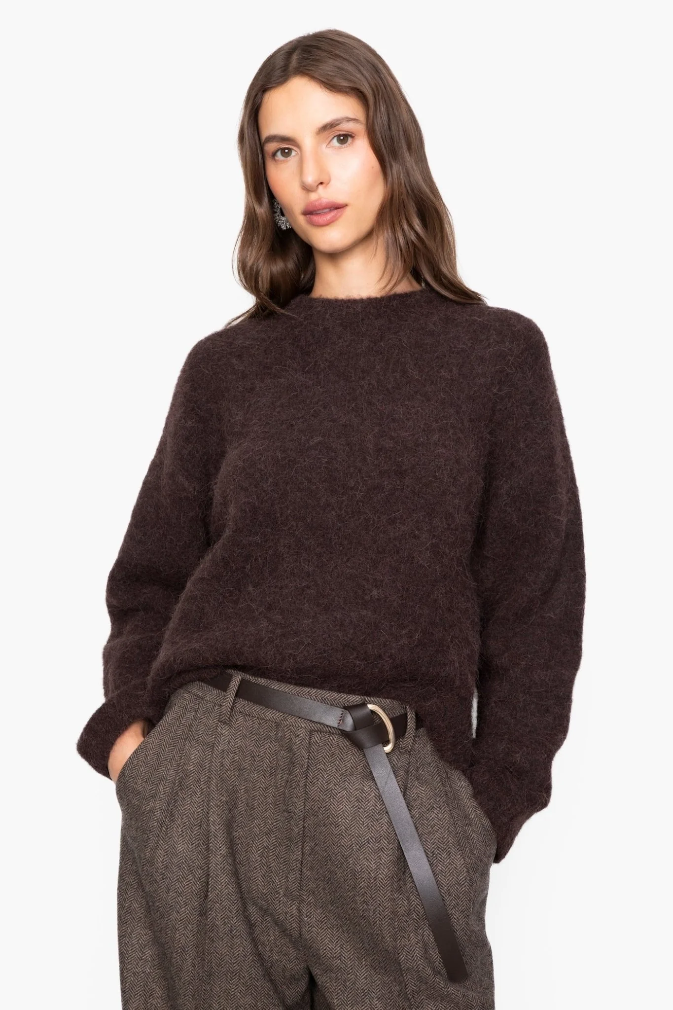 Joy Knit Dark Brown