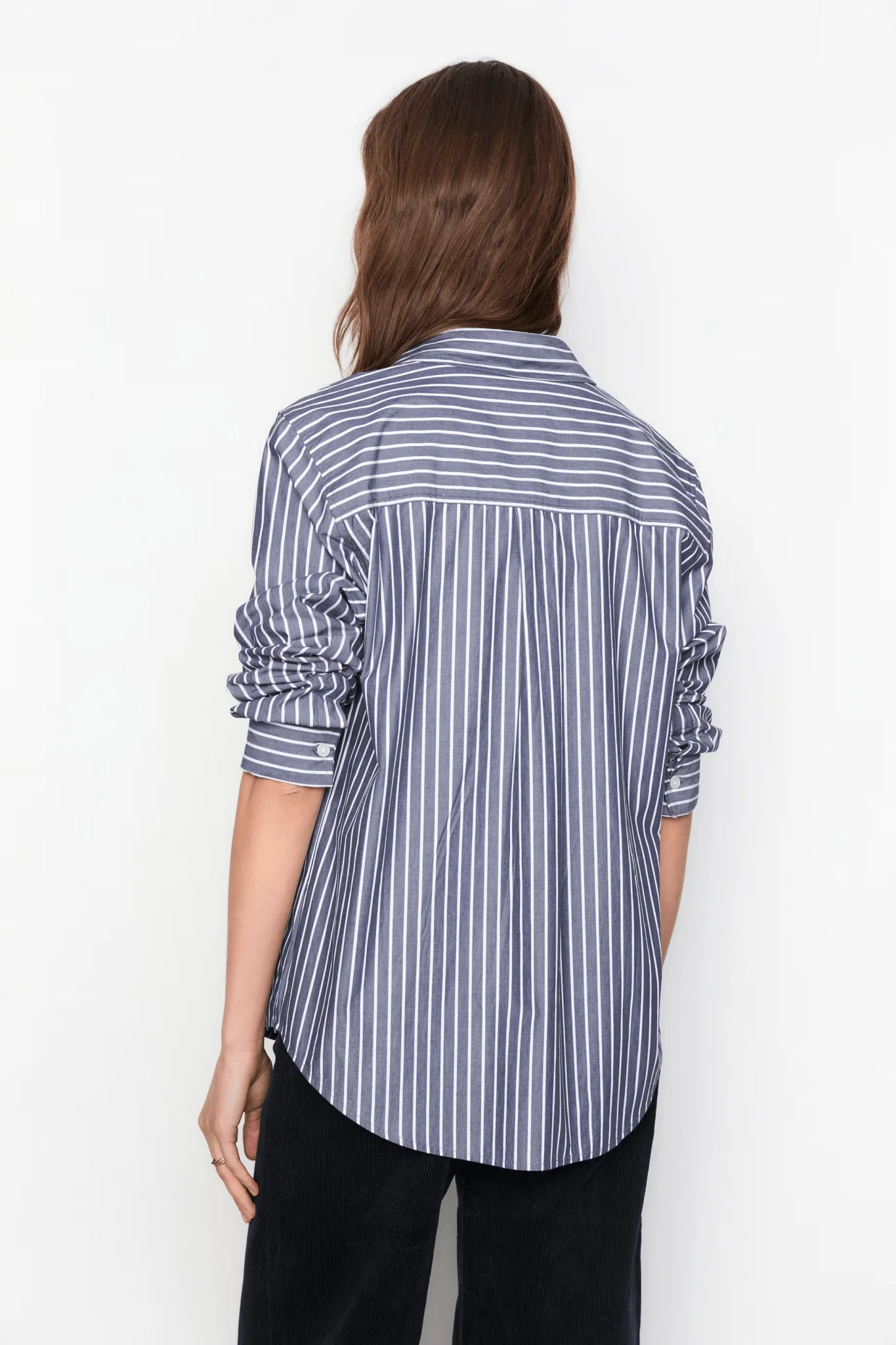 Fritilia Shirt Navy Stripe - Image 2