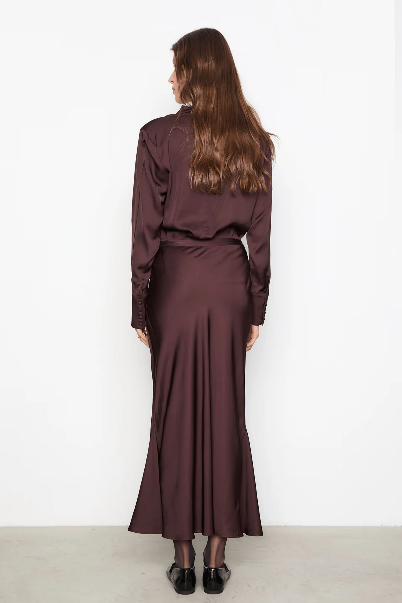Hyro Skirt Dark Brown - Image 5