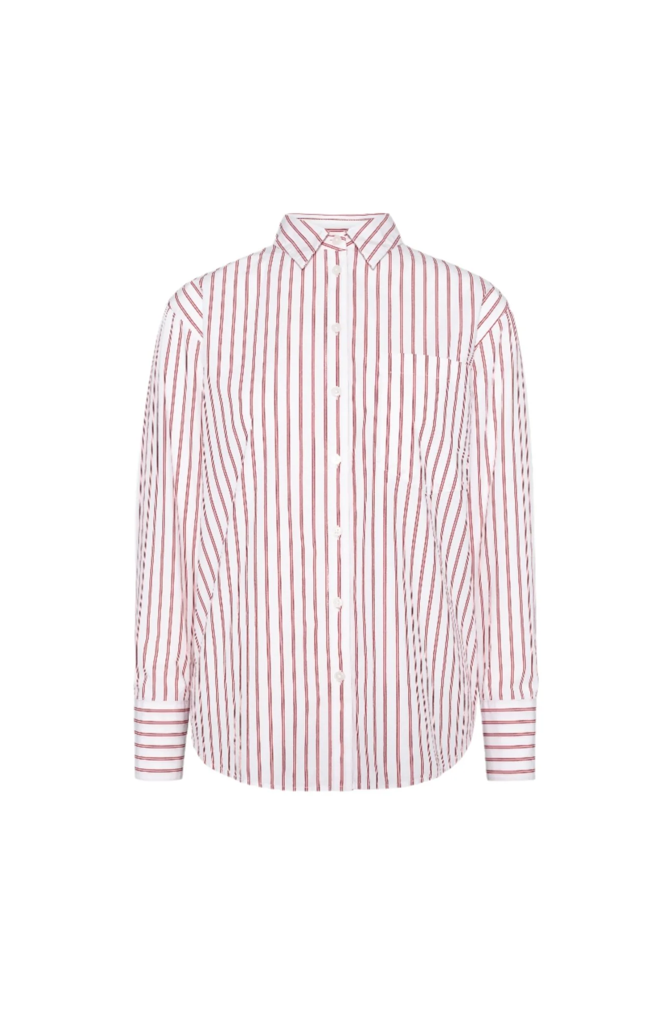 Bibi Stripe Shirt Red Stripe - Image 2