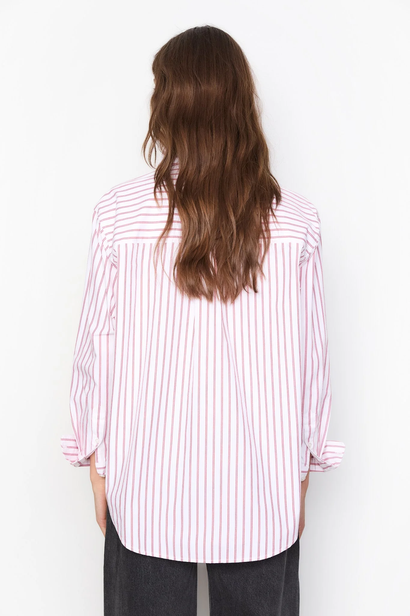 Bibi Stripe Shirt Red Stripe - Image 3