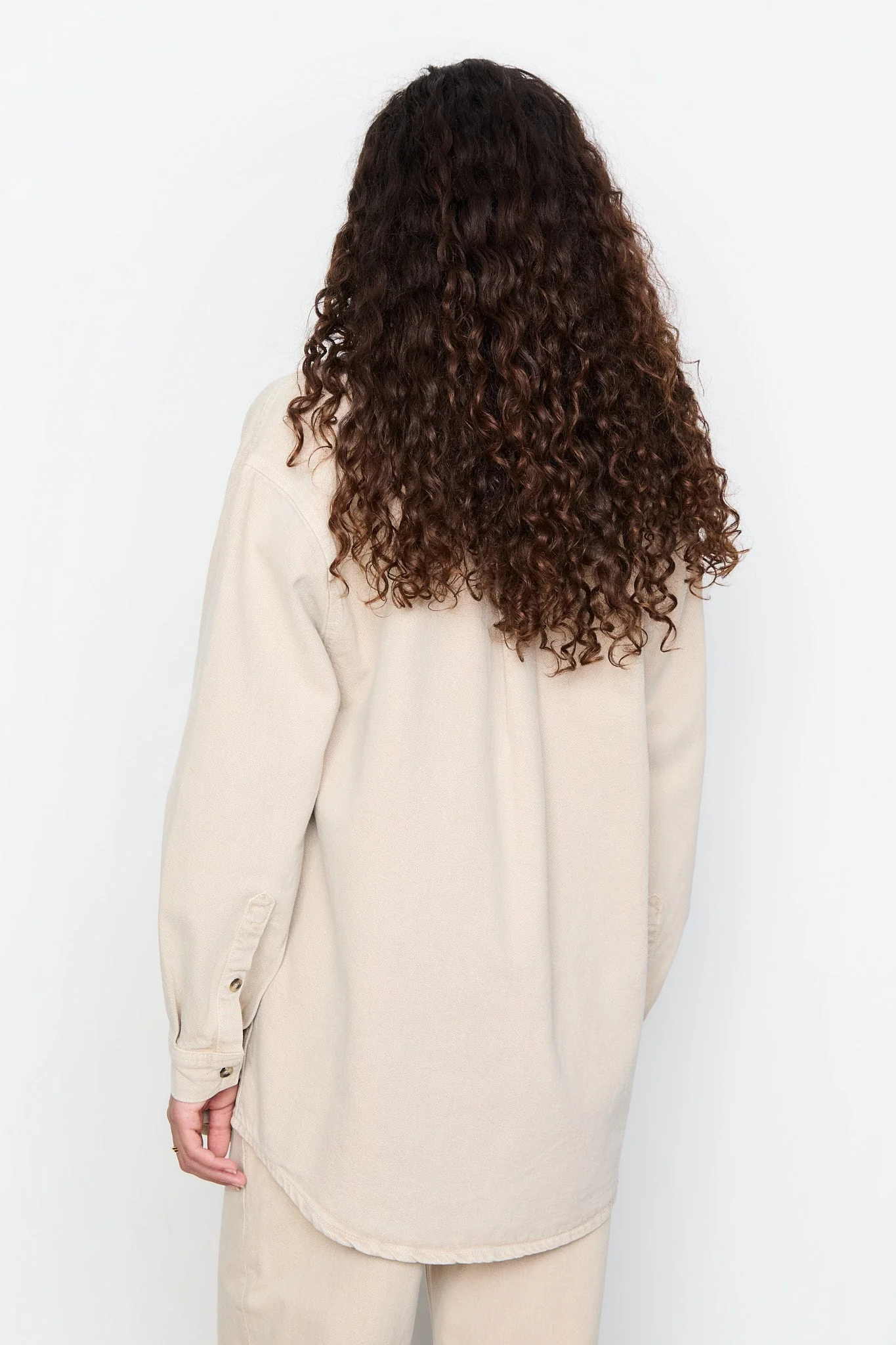 Alex Shirt Greige - Image 8