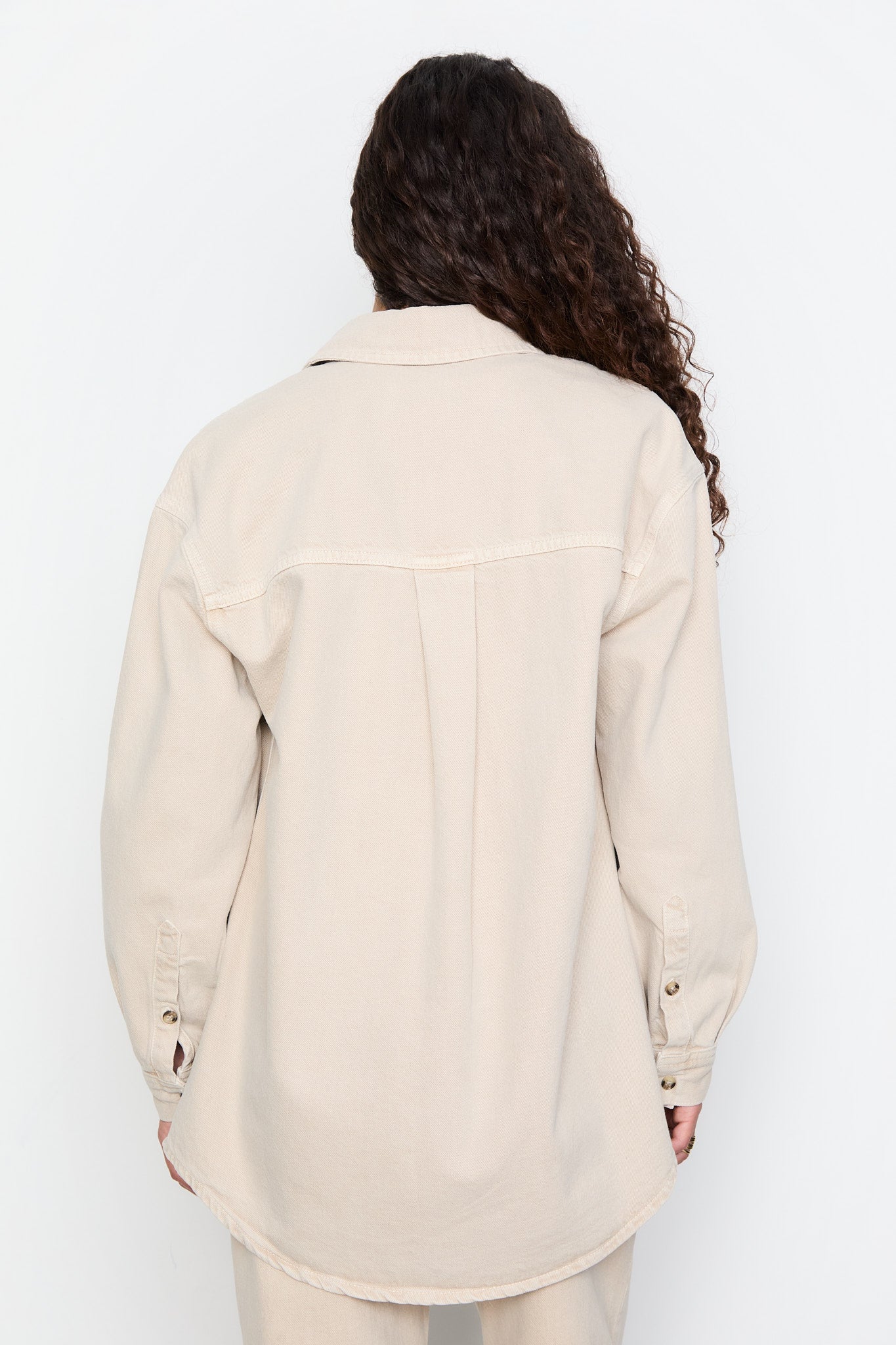 Alex Shirt Greige - Image 9
