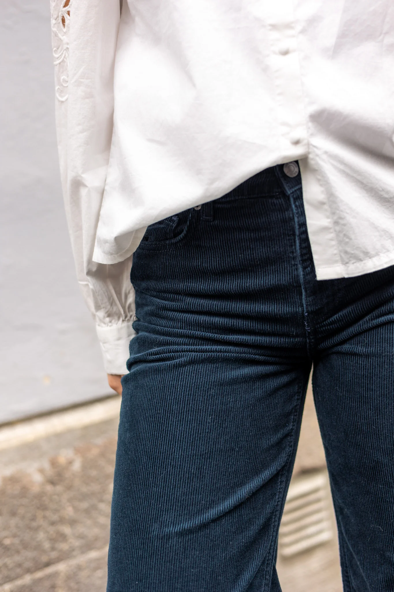 Taylor Cord Jeans Dark Blue - Image 6