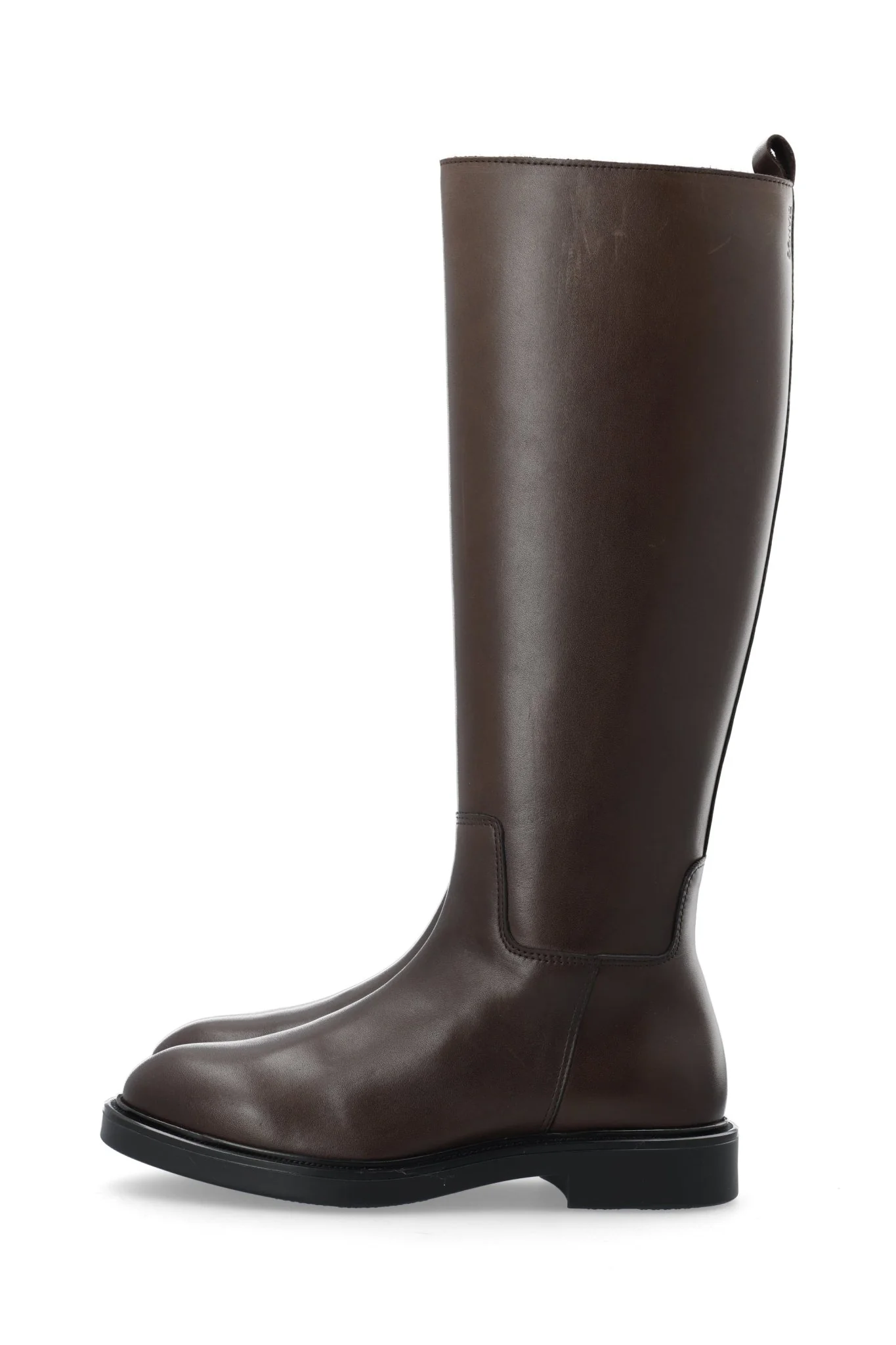 Biaadda Knee High Boot Smooth Leather Brown - Image 6