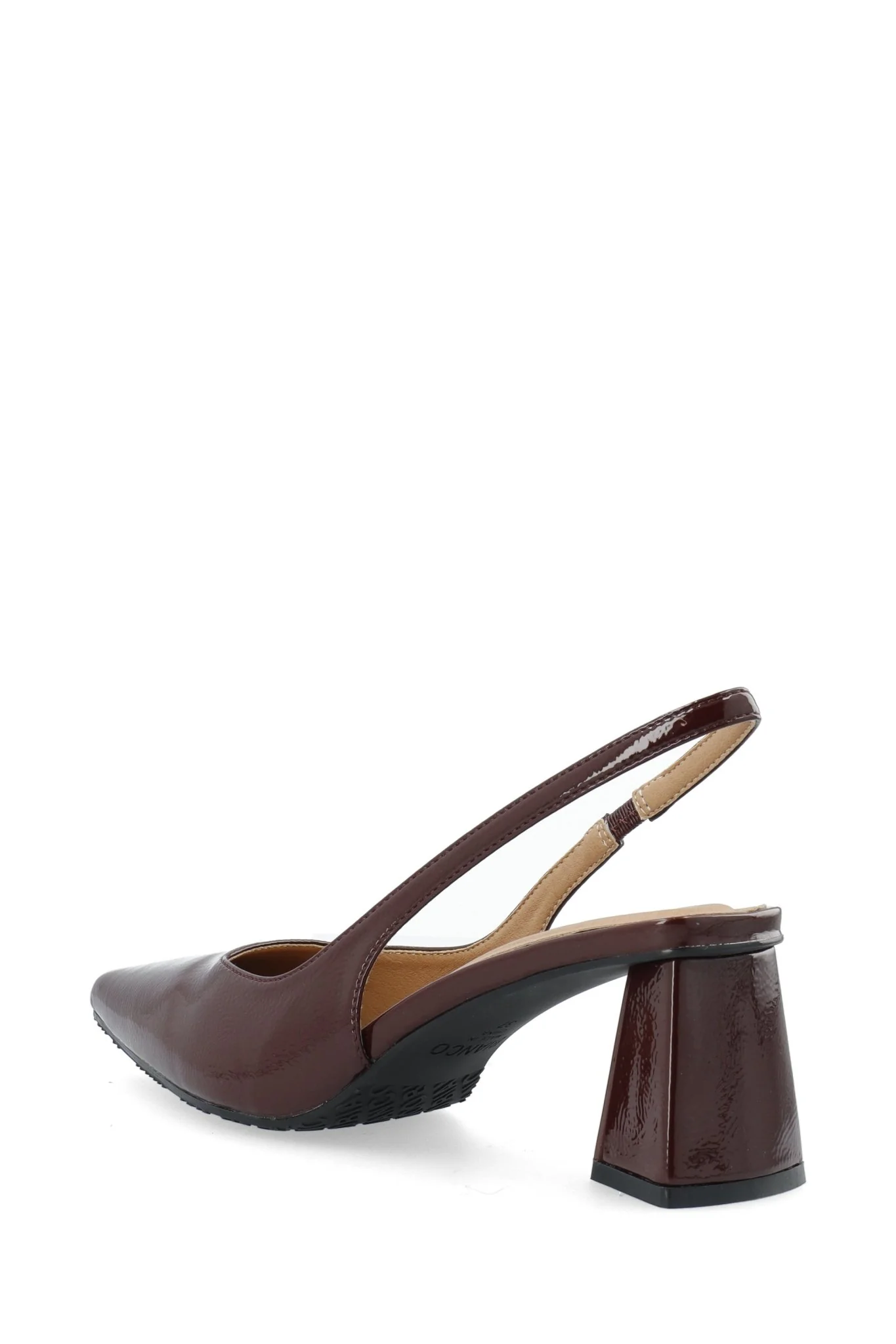 Biamaralyn Slingback Patent Burgundy - Image 3