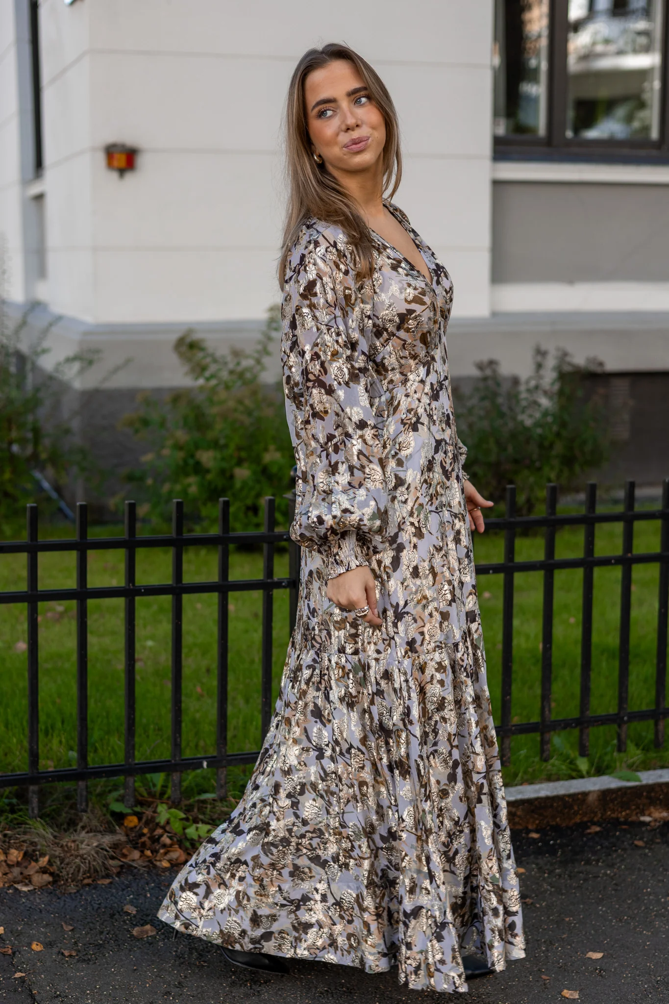 Georgette Gown October Field - Image 4