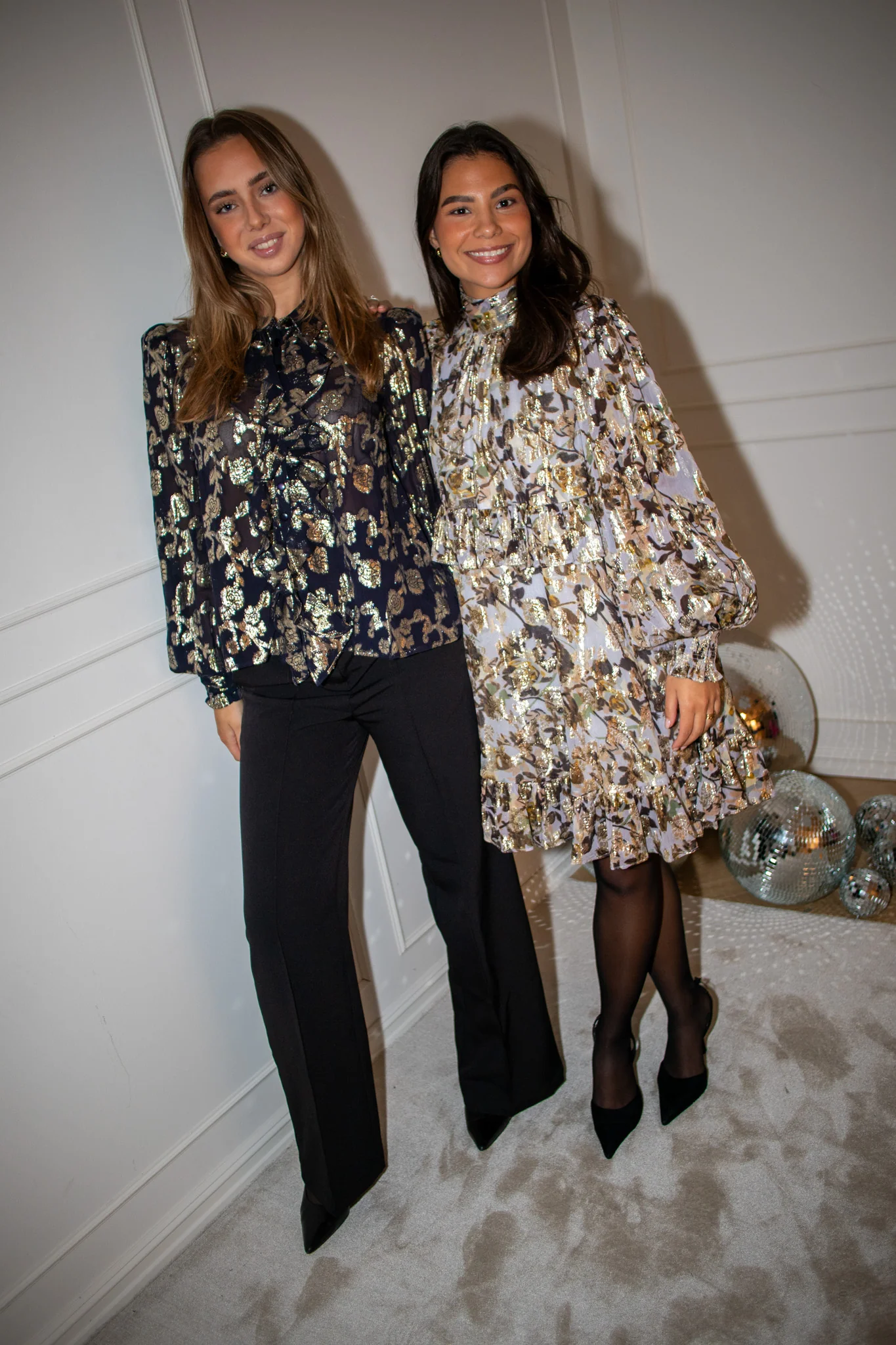 Georgette Tieband Dress October Field - Image 4