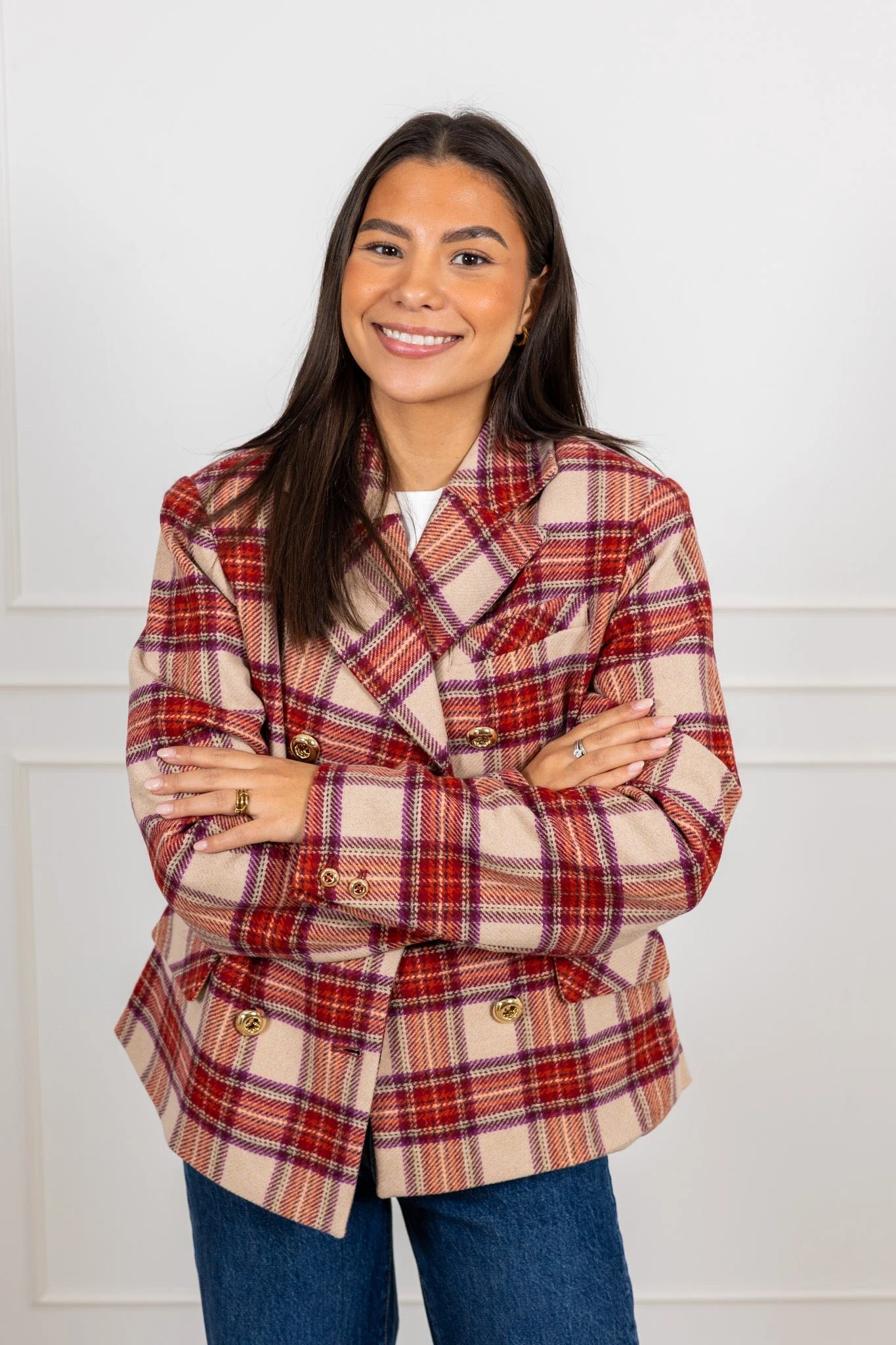 Tailored Blazer Checks - Image 2